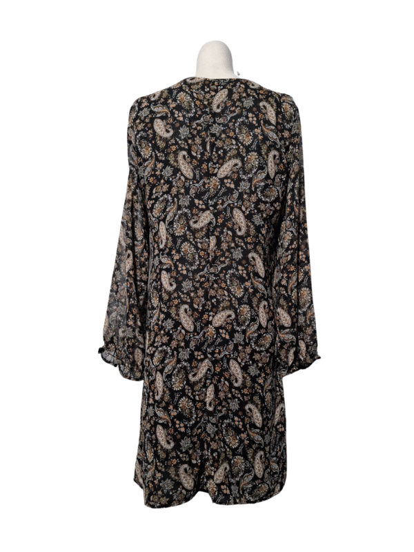 Įvairiaspalvė raštuota MANGO suknelė, M