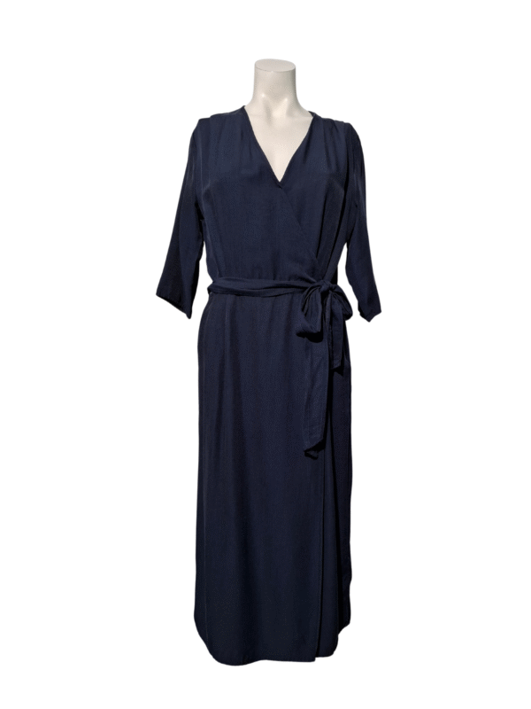 Tamsiai mėlyna NEON ROSE suknelė, S