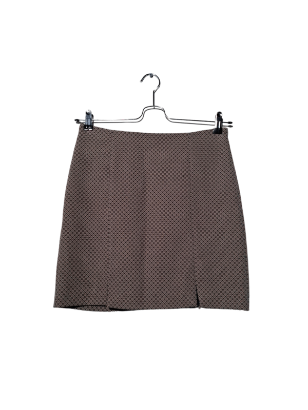 Rudas raštuotas ESPRIT sijonas, S