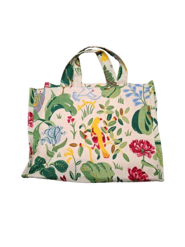 Upcycled by LOOPTEX įvairiaspalvis iškylos krepšys