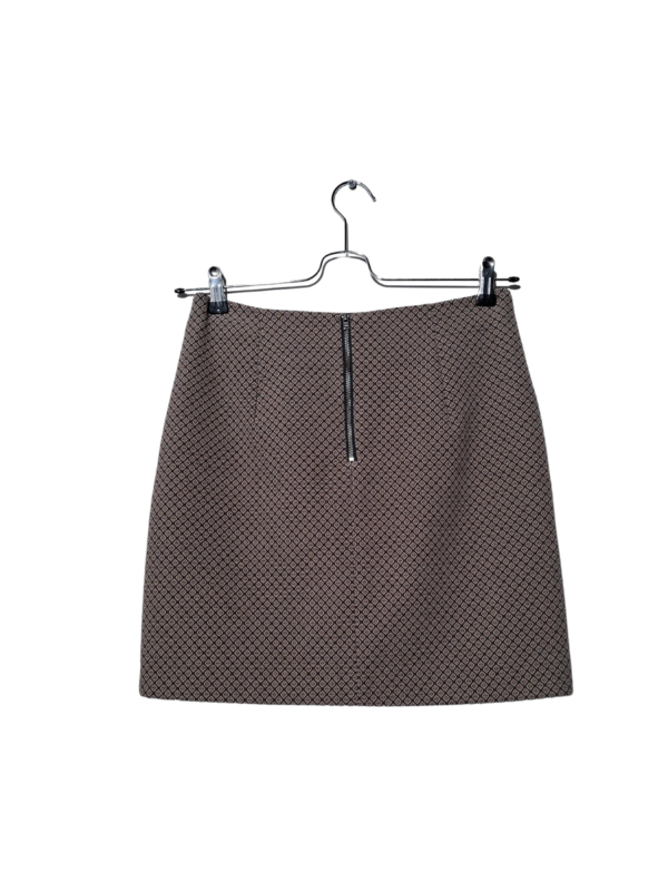 Rudas raštuotas ESPRIT sijonas, S