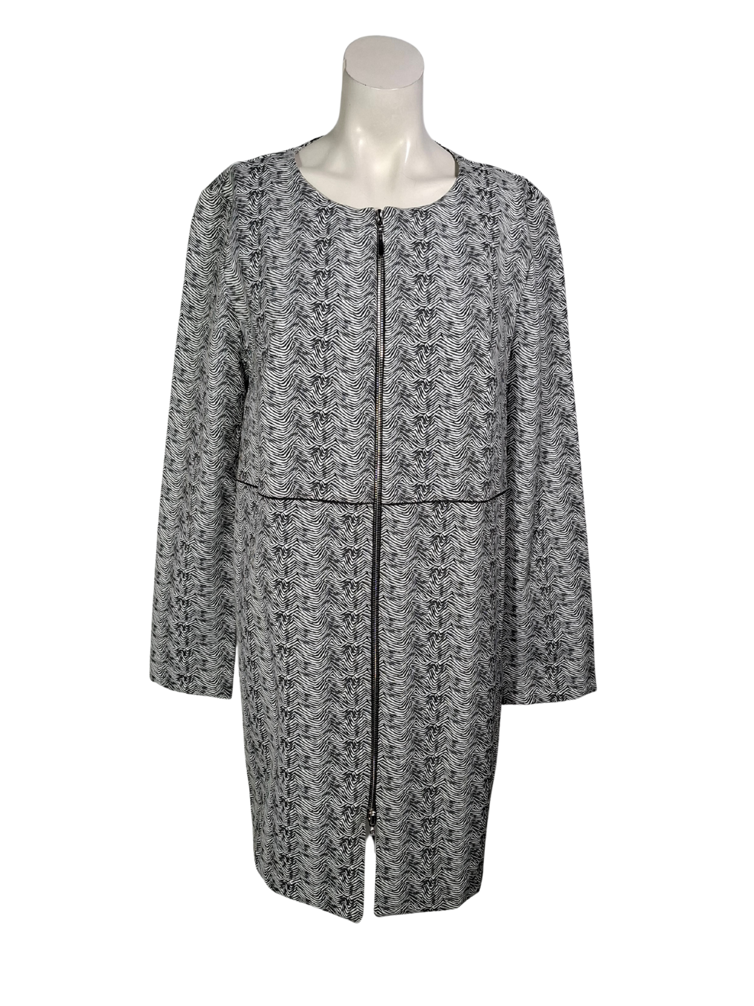 Pilkas raštuotas SUNWEAR švarkas, L