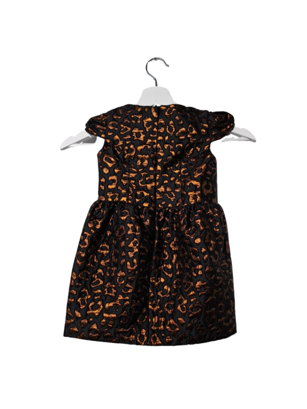 Juoda blizgi vaikiška JUNIOR GAULTIER suknelė, 98 cm