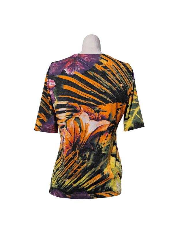 Įvairiaspalvė raštuota palaidinė, L