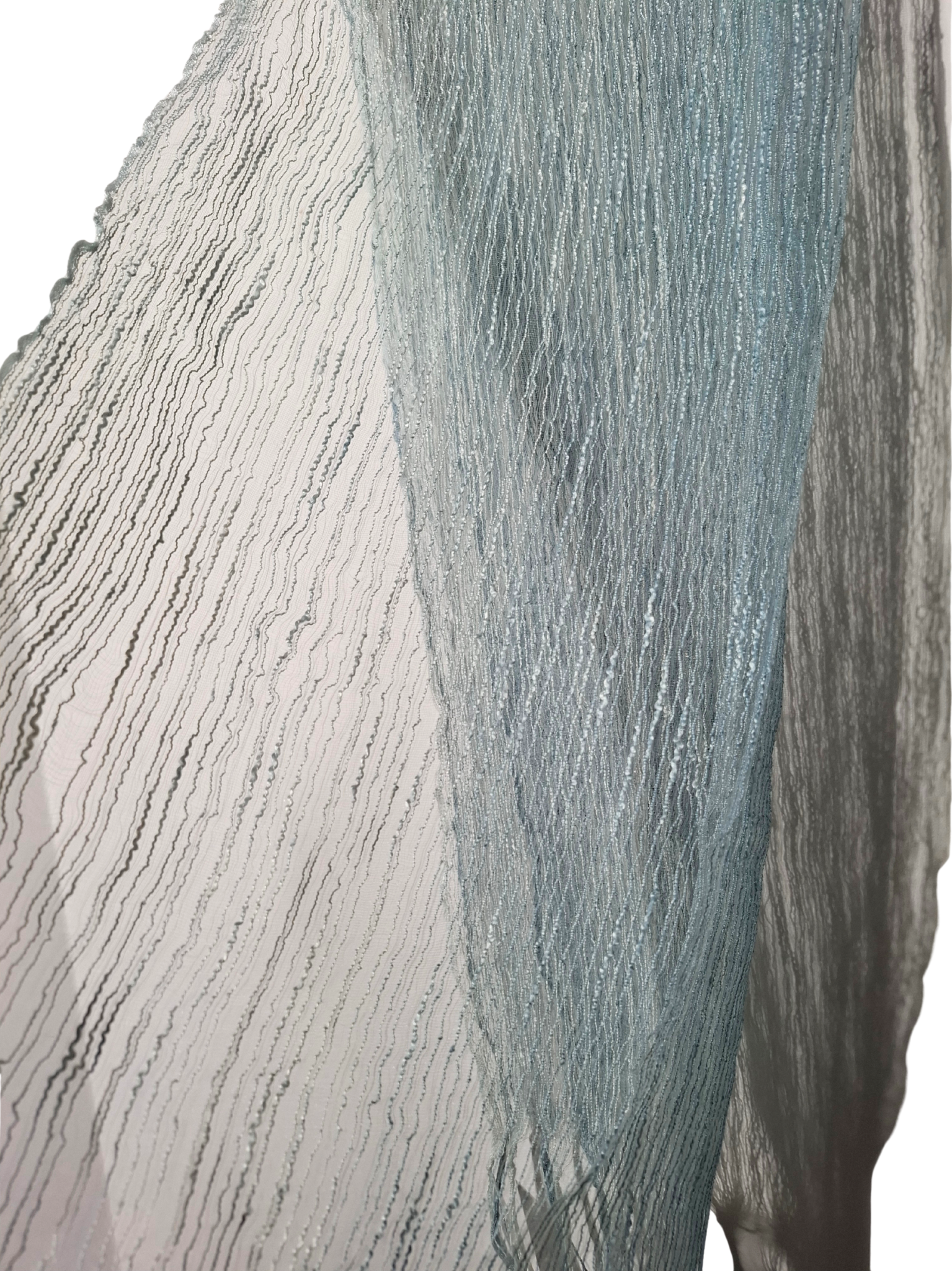 Šviesiai mėlynas šalikas