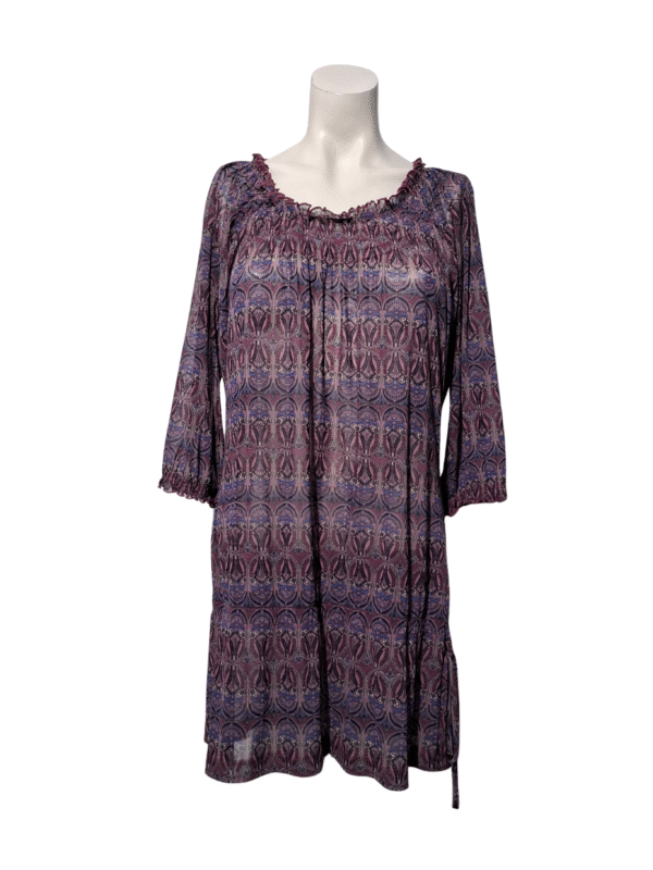 Violetinė raštuota TOM TAILOR palaidinė, L