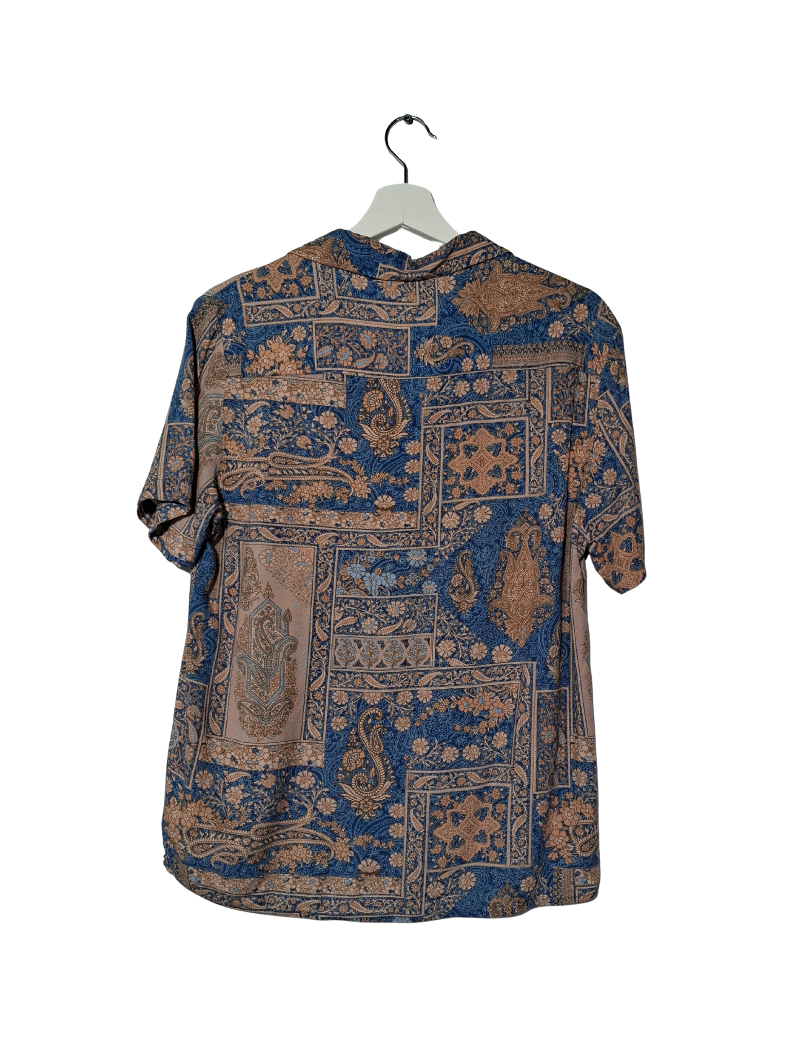 Įvairiaspalviai raštuoti TOPMAN marškiniai, XS