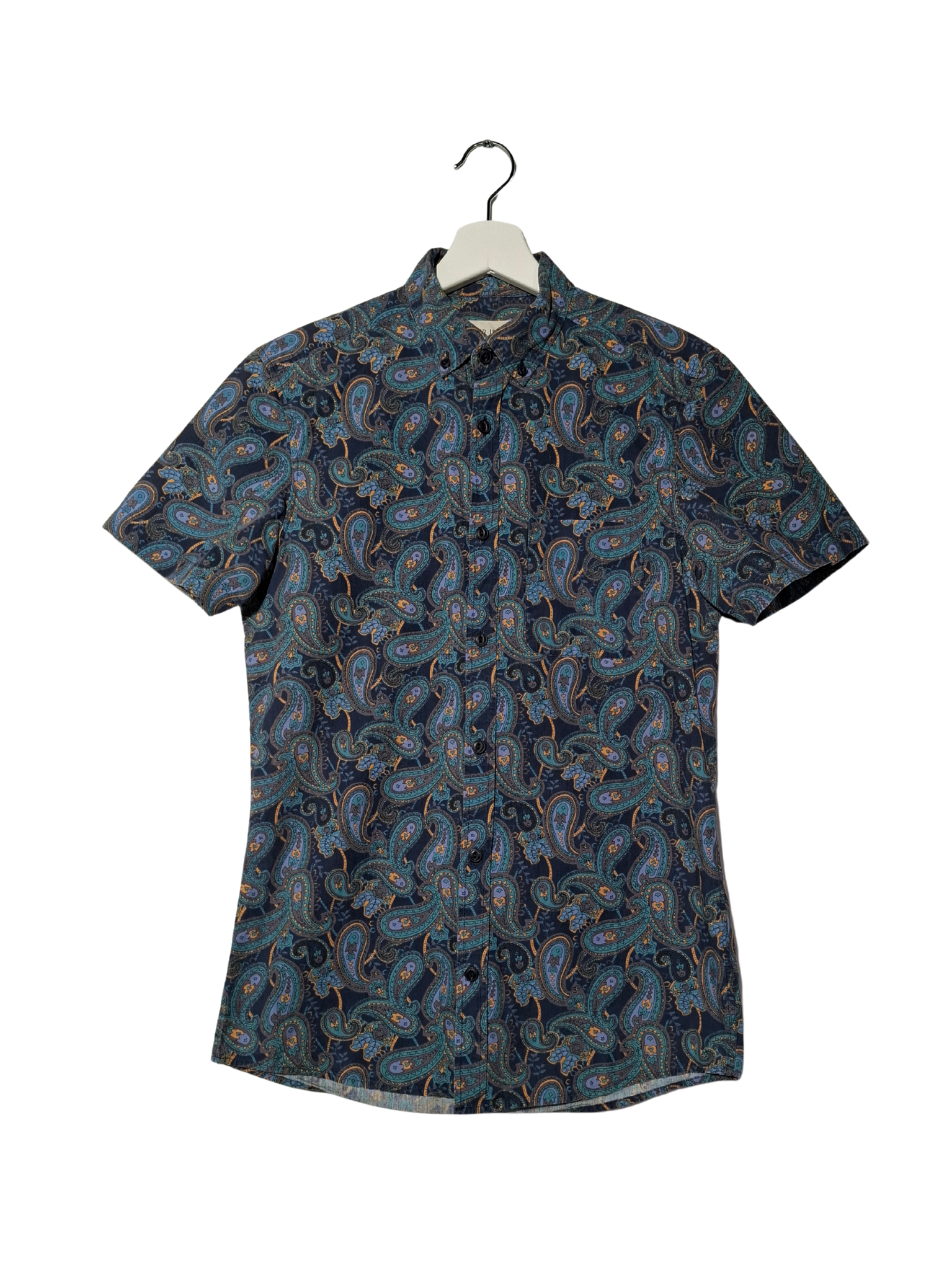 Įvairiaspalviai raštuoti RIVER ISLAND marškiniai, XS