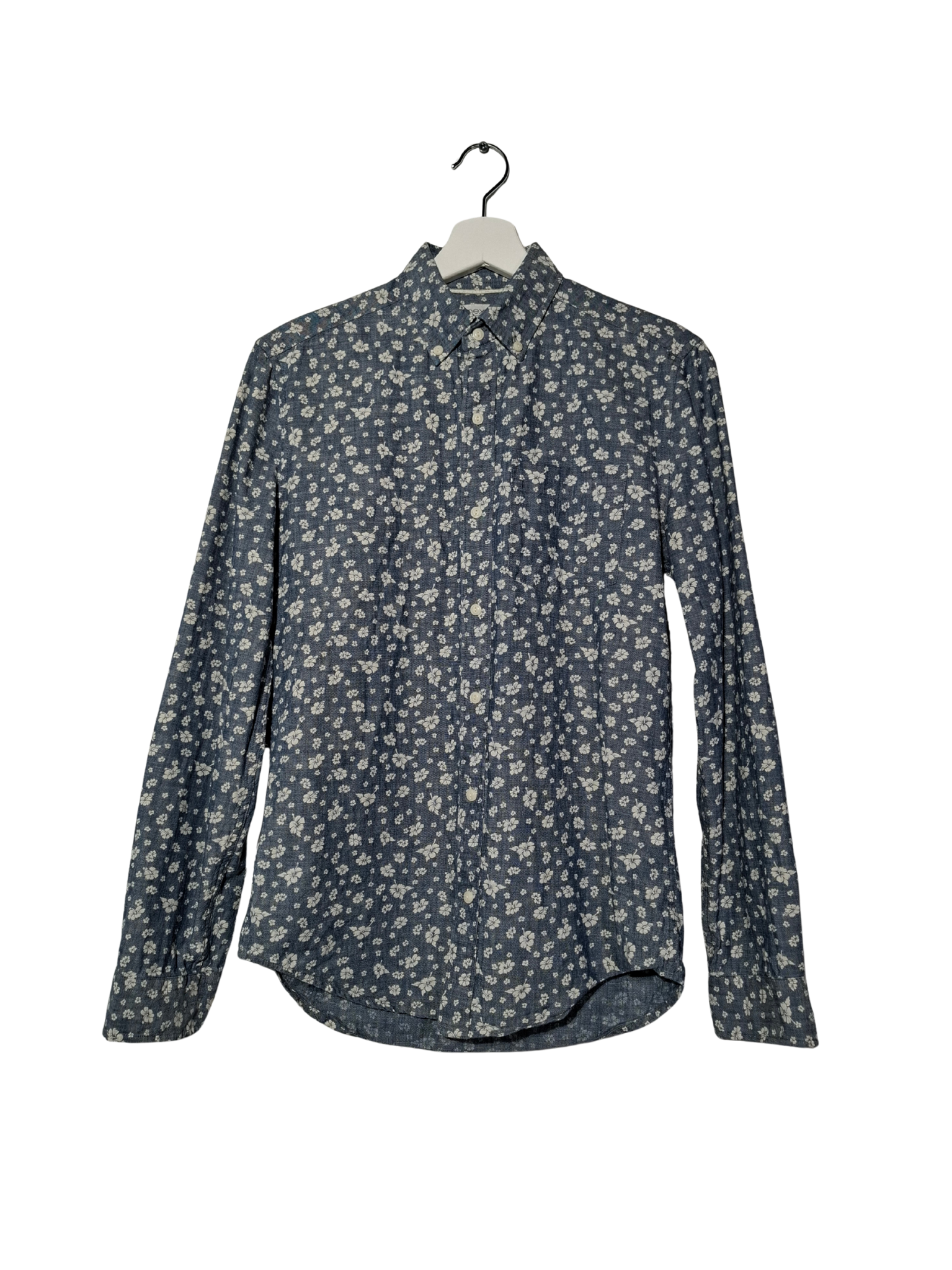 Mėlyni raštuoti NEXT marškiniai, XS