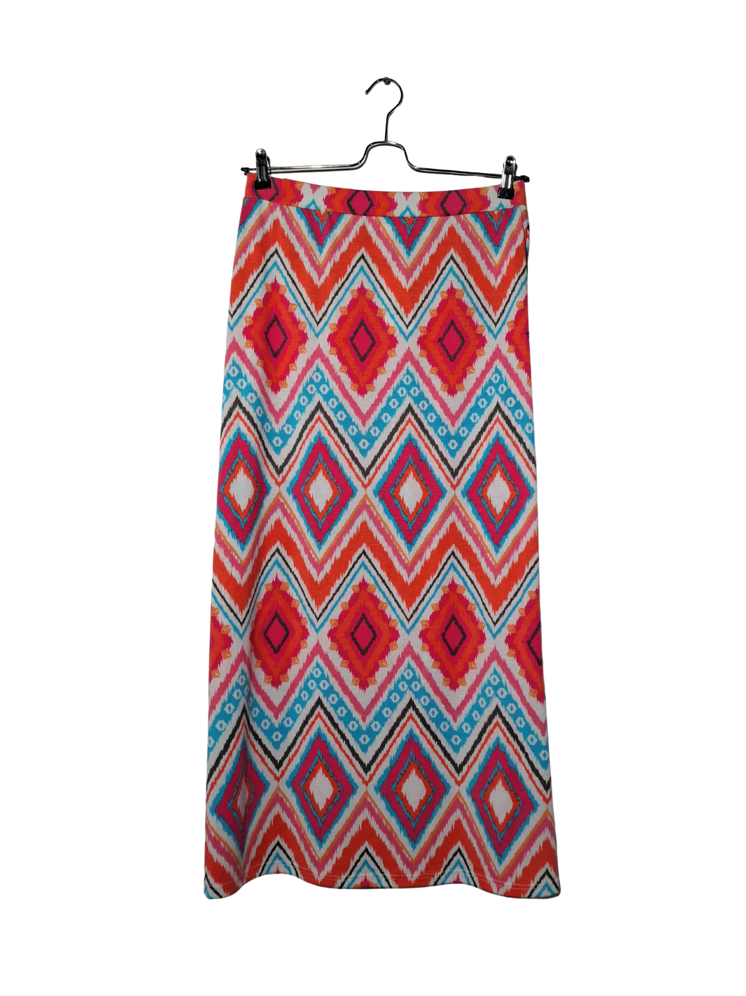 Įvairiaspalvis raštuotas JUST BE sijonas, NAUJAS, M