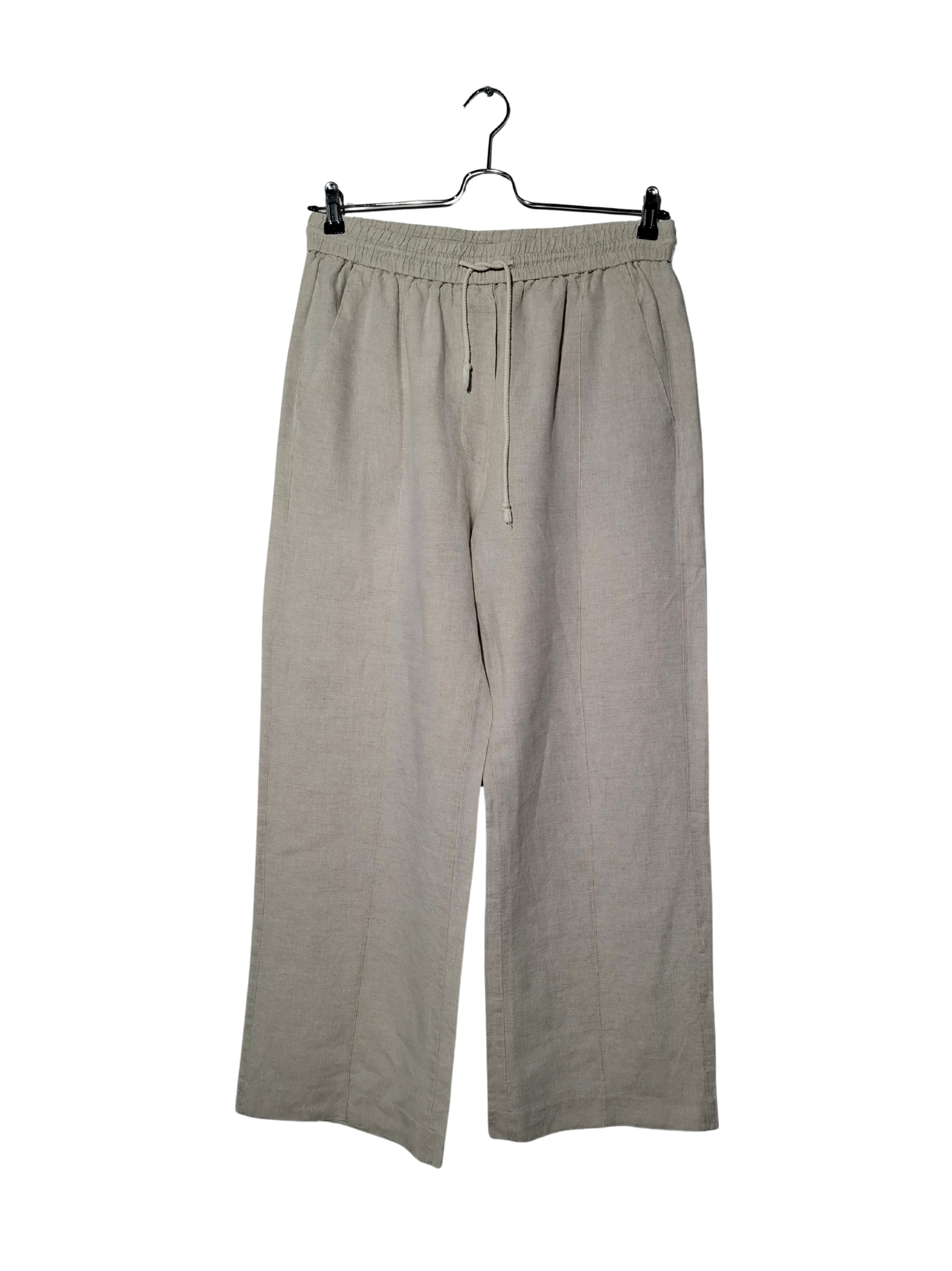 Smėlio spalvos ZARA kelnės, L