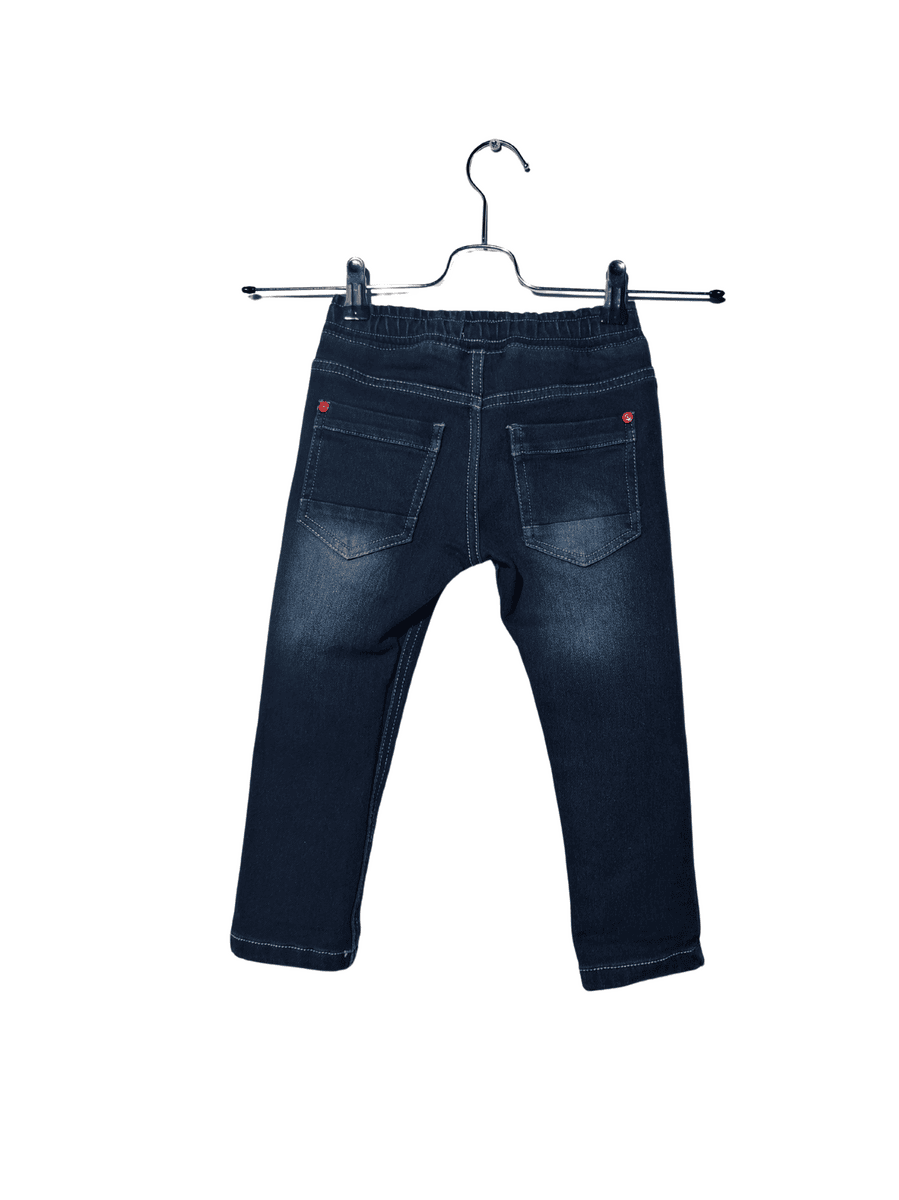 Mėlyni vaikiški LUPILU džinsai, 2-3 m.