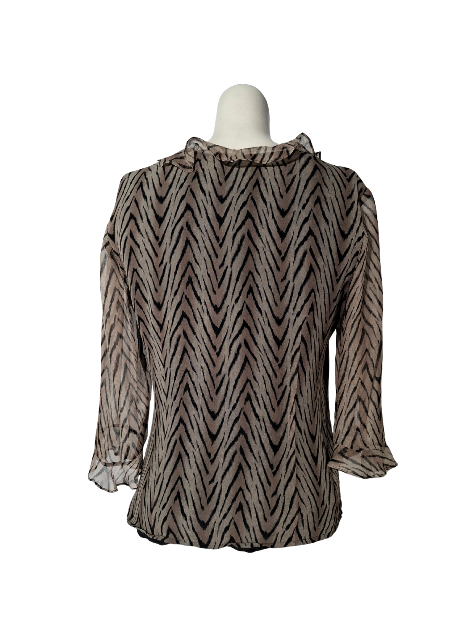 Ruda gyvūno rašto ALLISON TAYLOR palaidinė, S