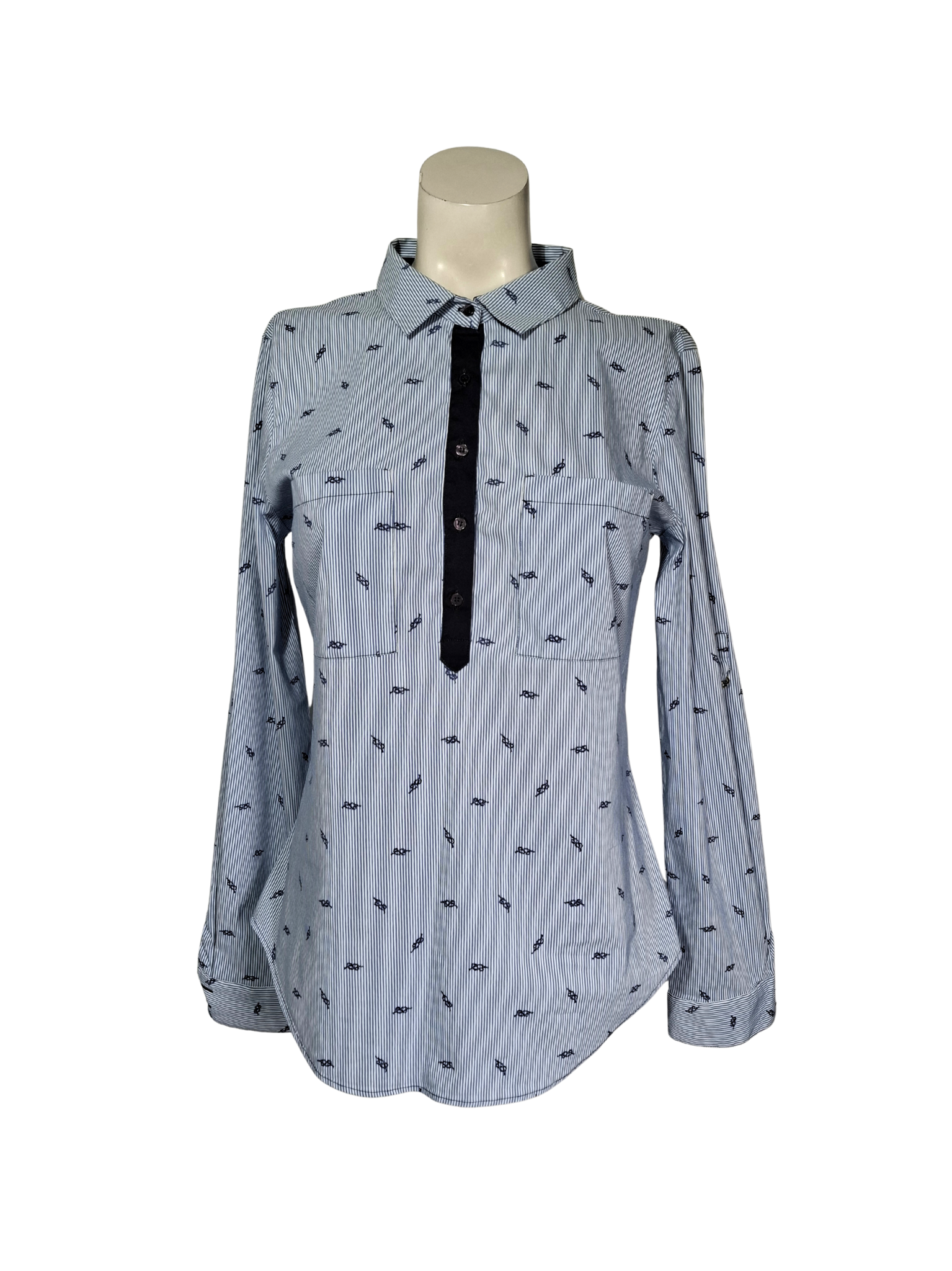 Dryžuoti ZARA marškiniai, L