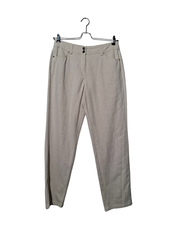 Kreminės spalvos A FEELING OF JOY kelnės, L