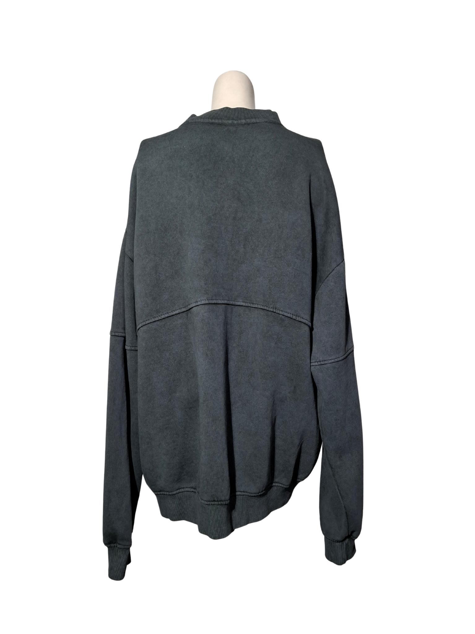 Upcycled by LOOPTEX pilkas džemperis, L