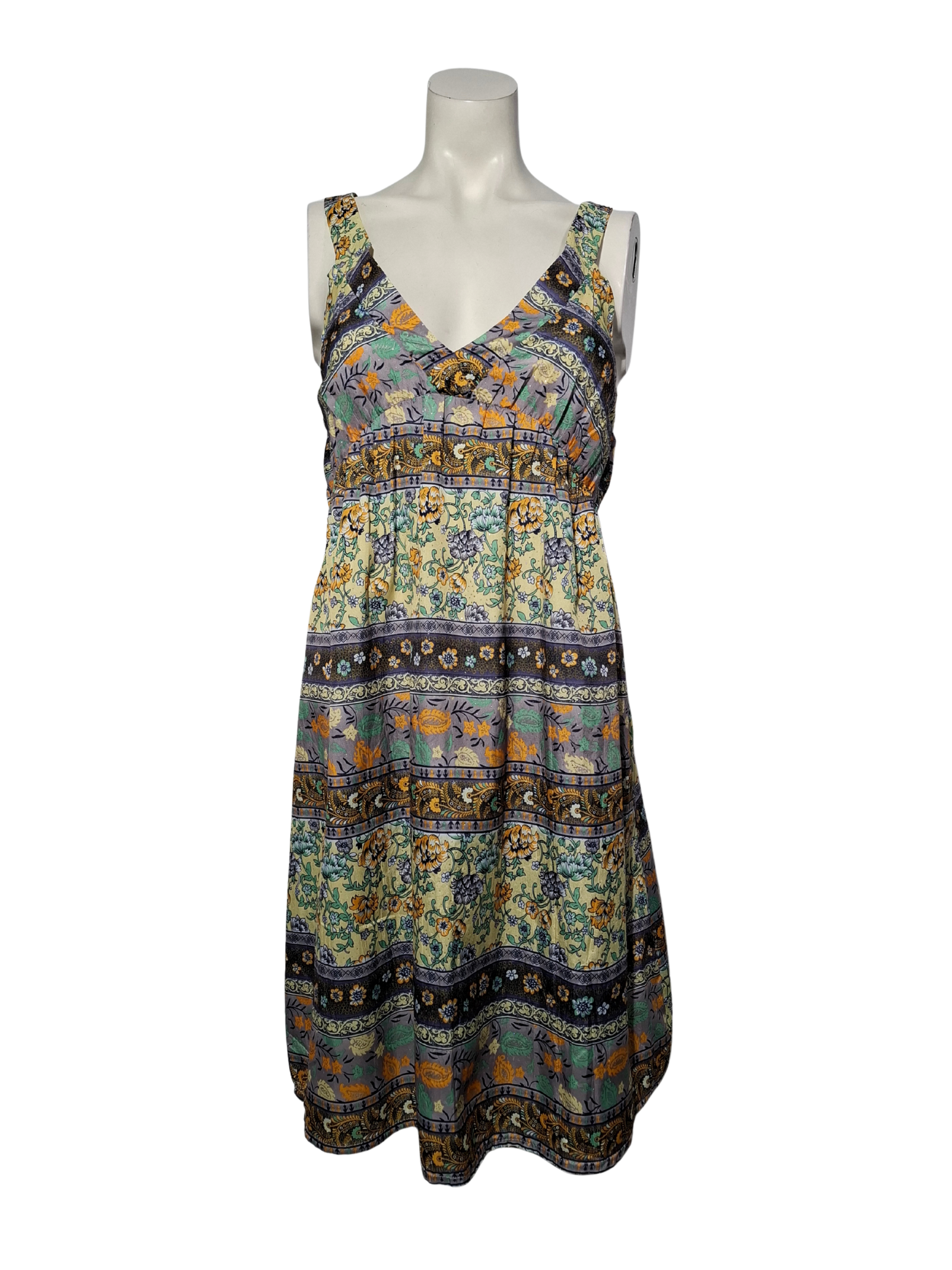 Įvairiaspalvė raštuota ONLY suknelė, S