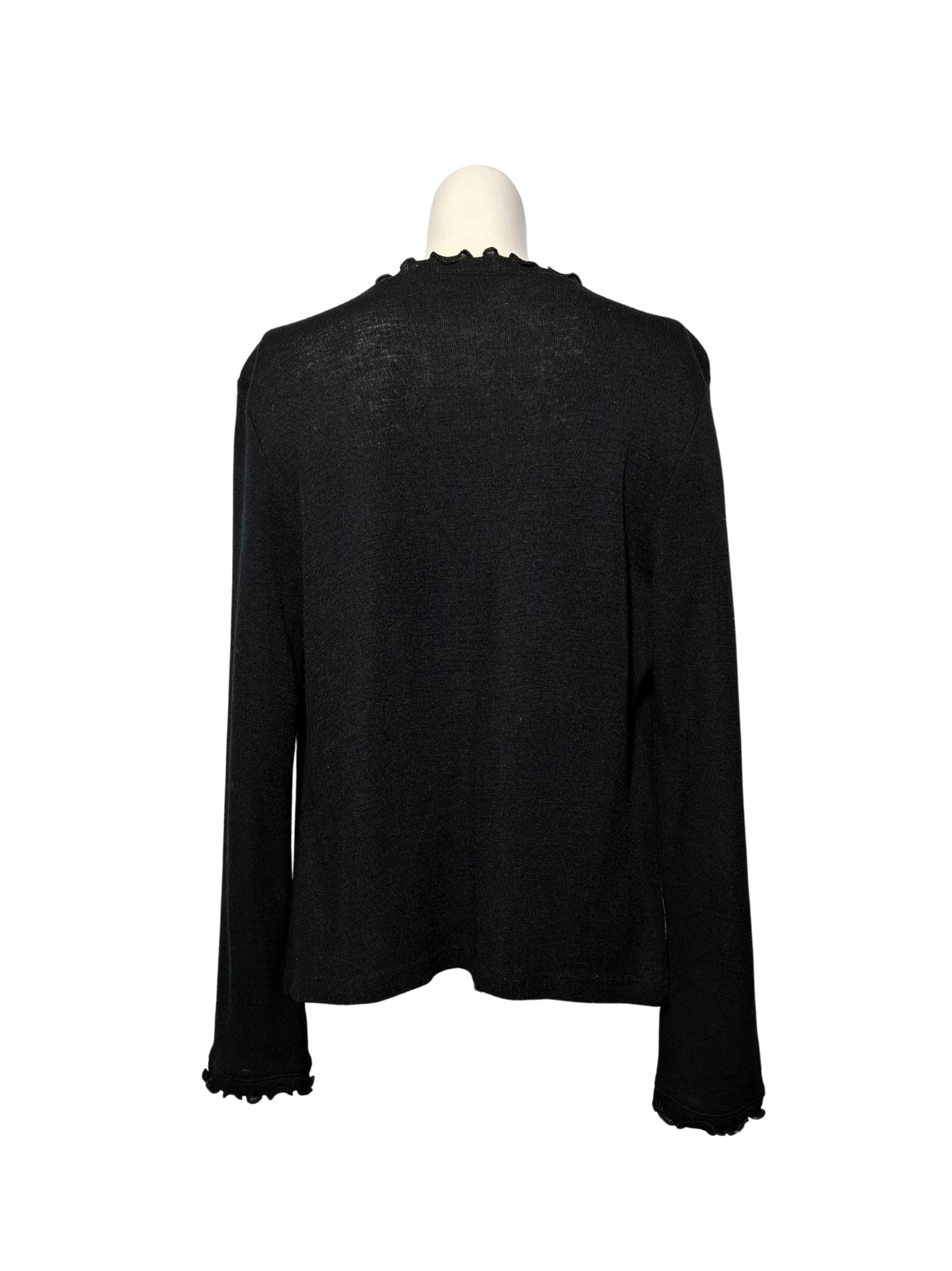 Juodas SPARTA megztinis, S