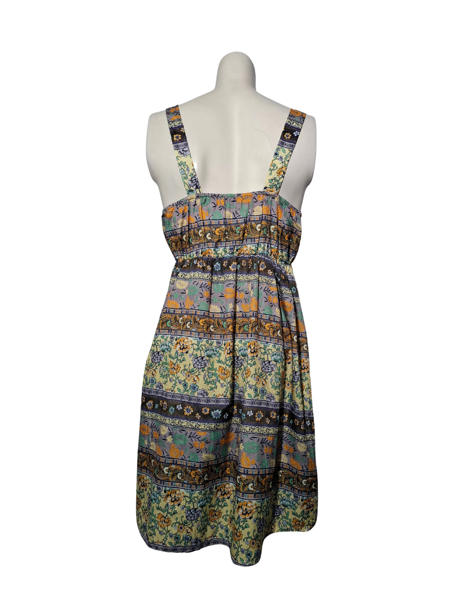 Įvairiaspalvė raštuota ONLY suknelė, S