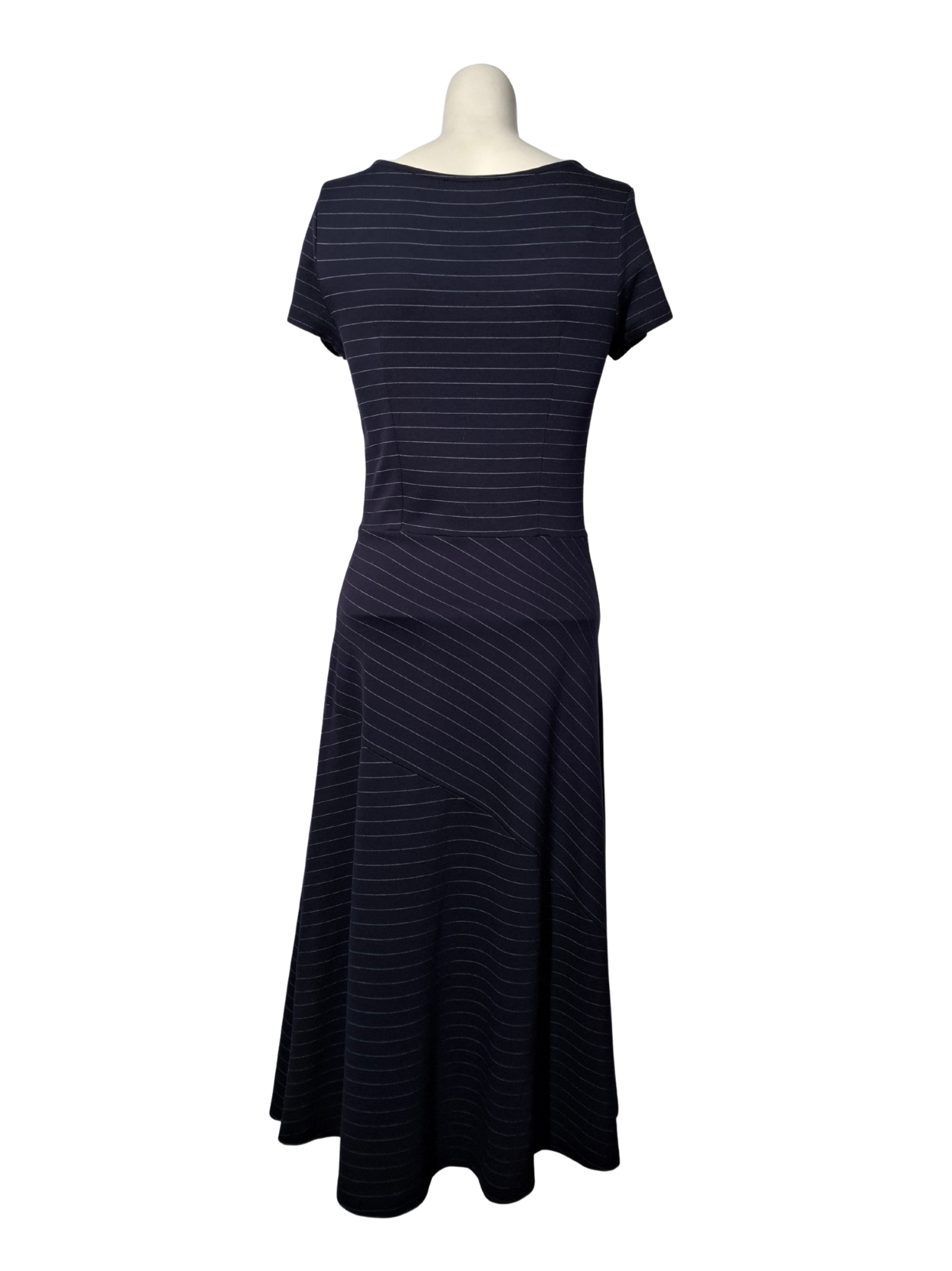 Tamsiai mėlyna dryžuota ESPRIT suknelė, XS