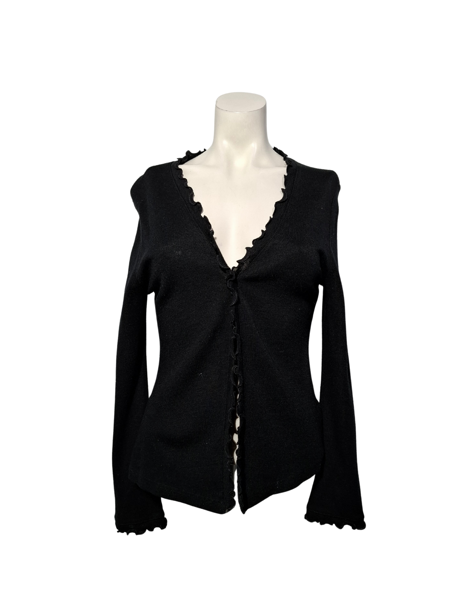 Juodas SPARTA megztinis, S