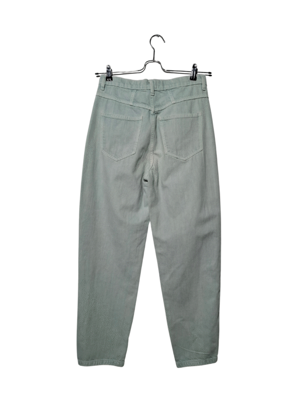 Upcycled by LOOPTEX šviesiai mėlyni džinsai, M