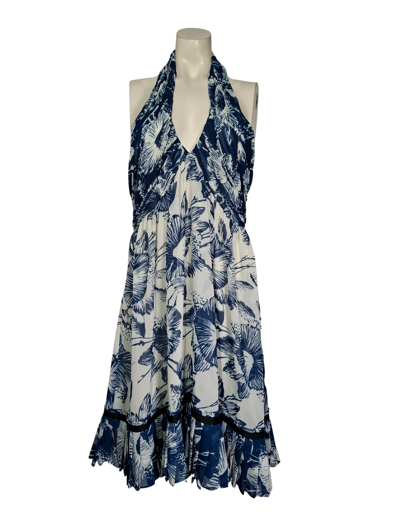 Balta raštuota ASOS suknelė, L