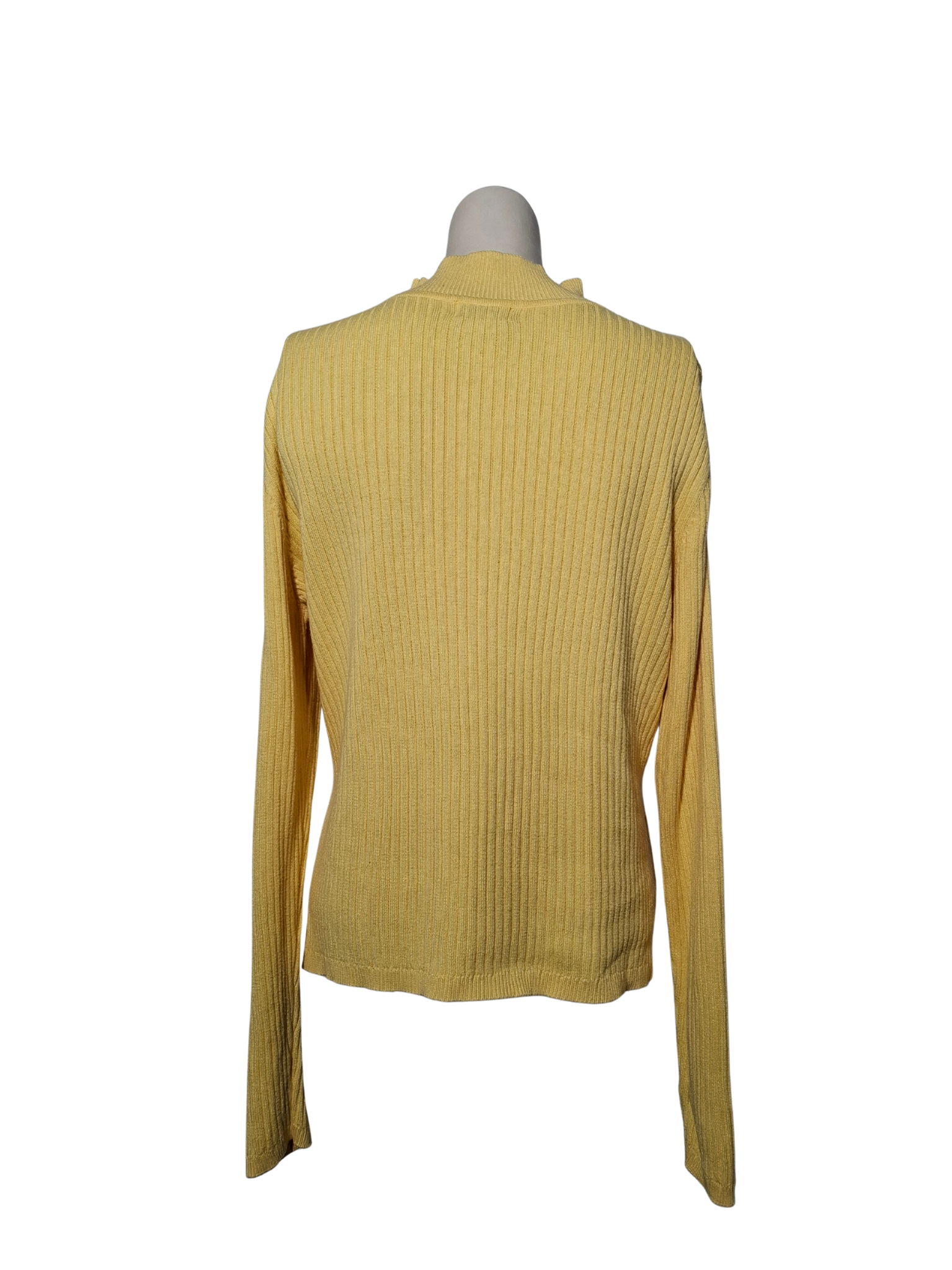 Geltonas CLASSIC ELEMENTS megztinis, L