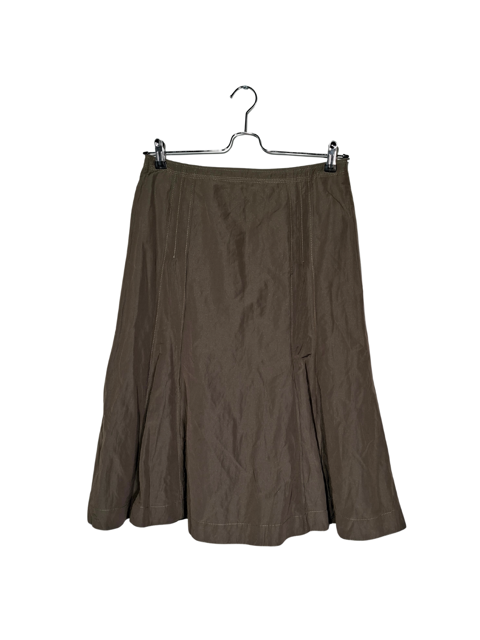 Rudas blizgus MAYERLINE sijonas, L