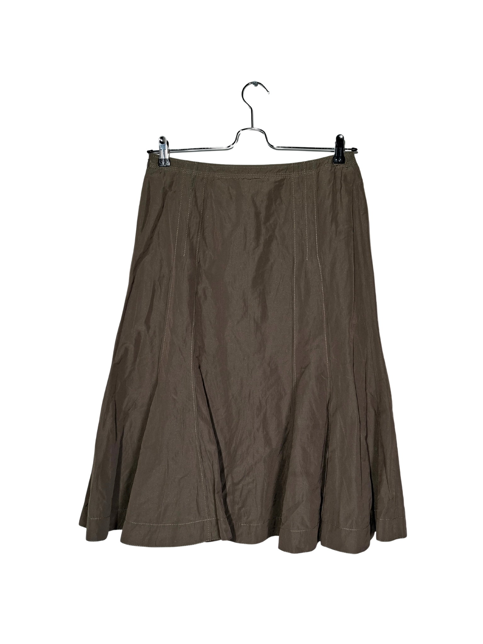 Rudas blizgus MAYERLINE sijonas, L