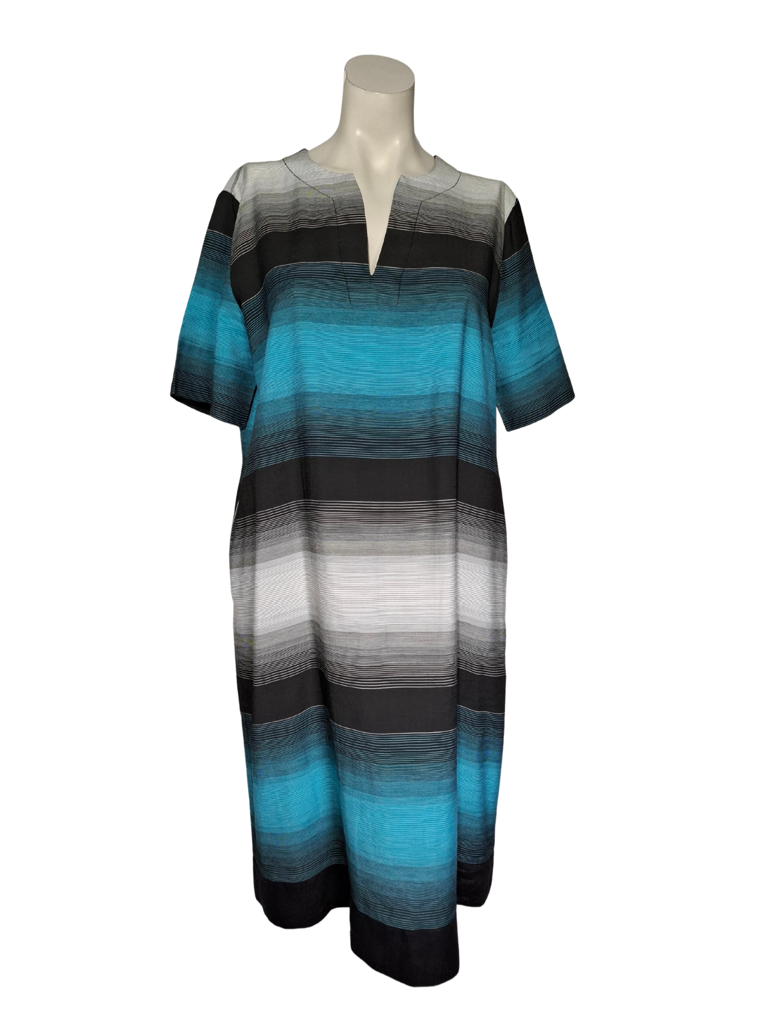 Dryžuota PAQUITO suknelė, L