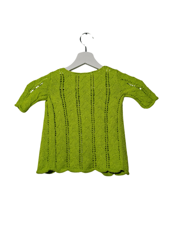 Žalias vaikiškas megztinis, 1,5-2 m.