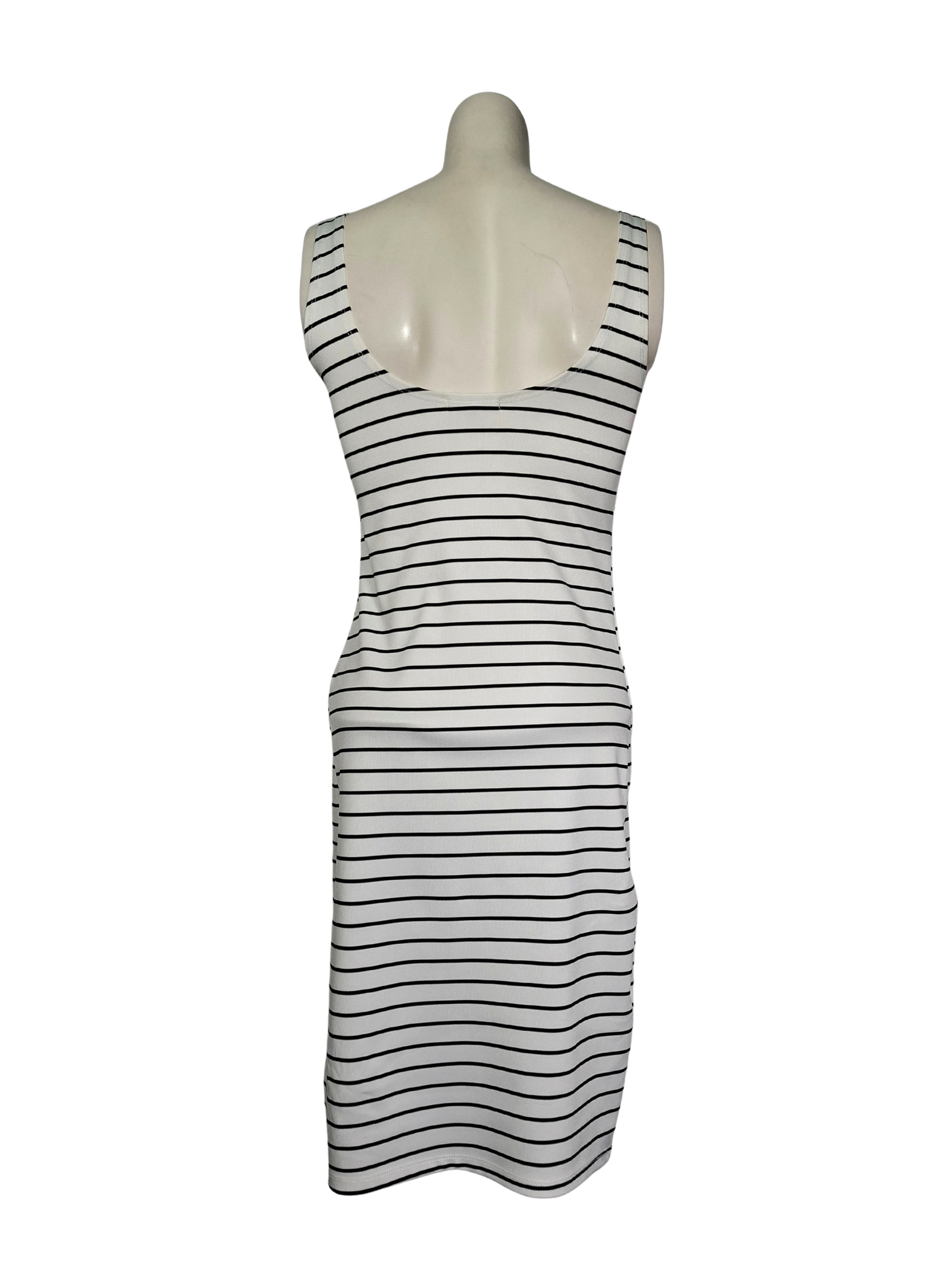 Balta dryžuota VINTAGE DRESSING suknelė, S