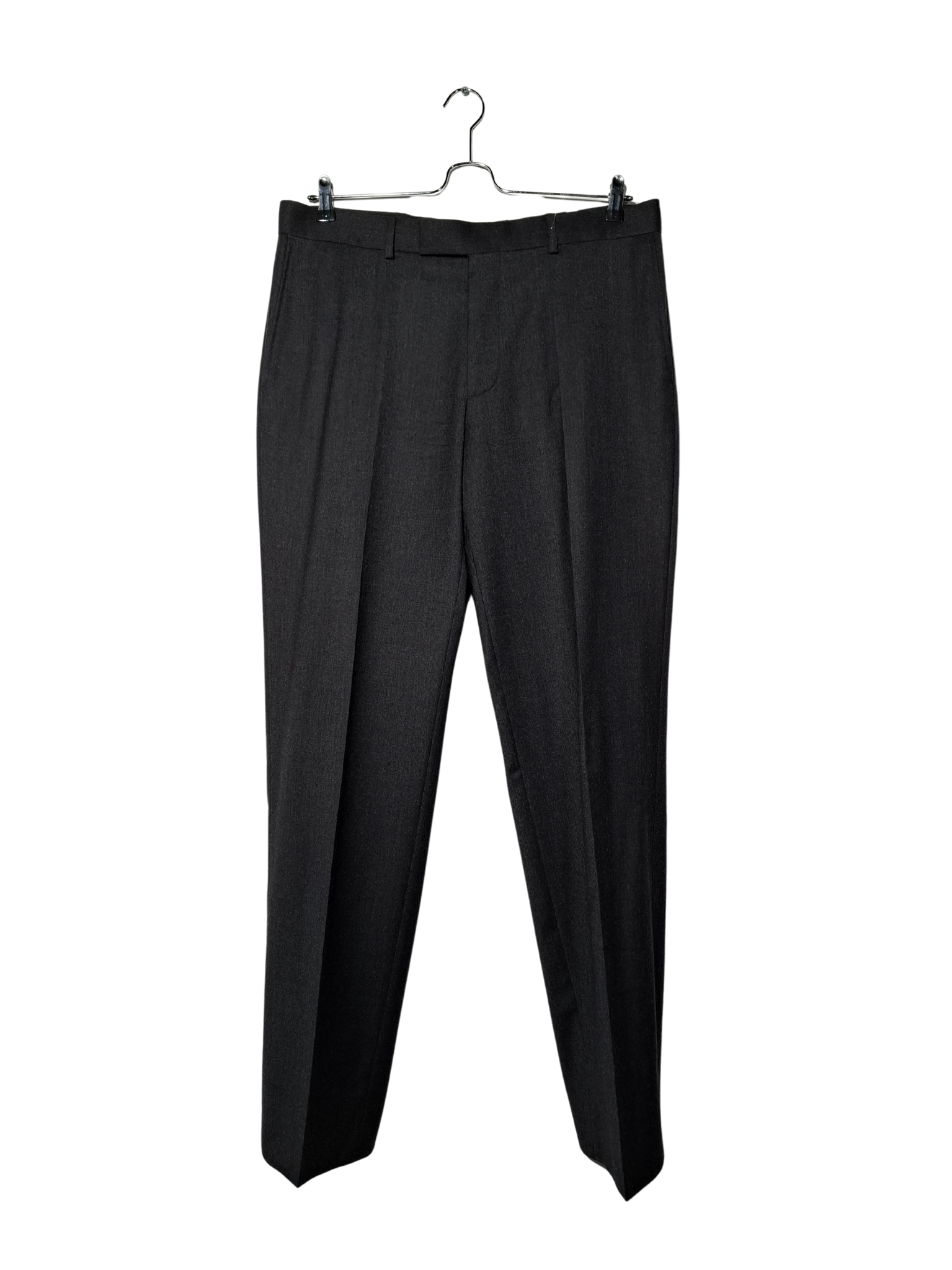 Tamsiai pilkos klasikinės kelnės, M