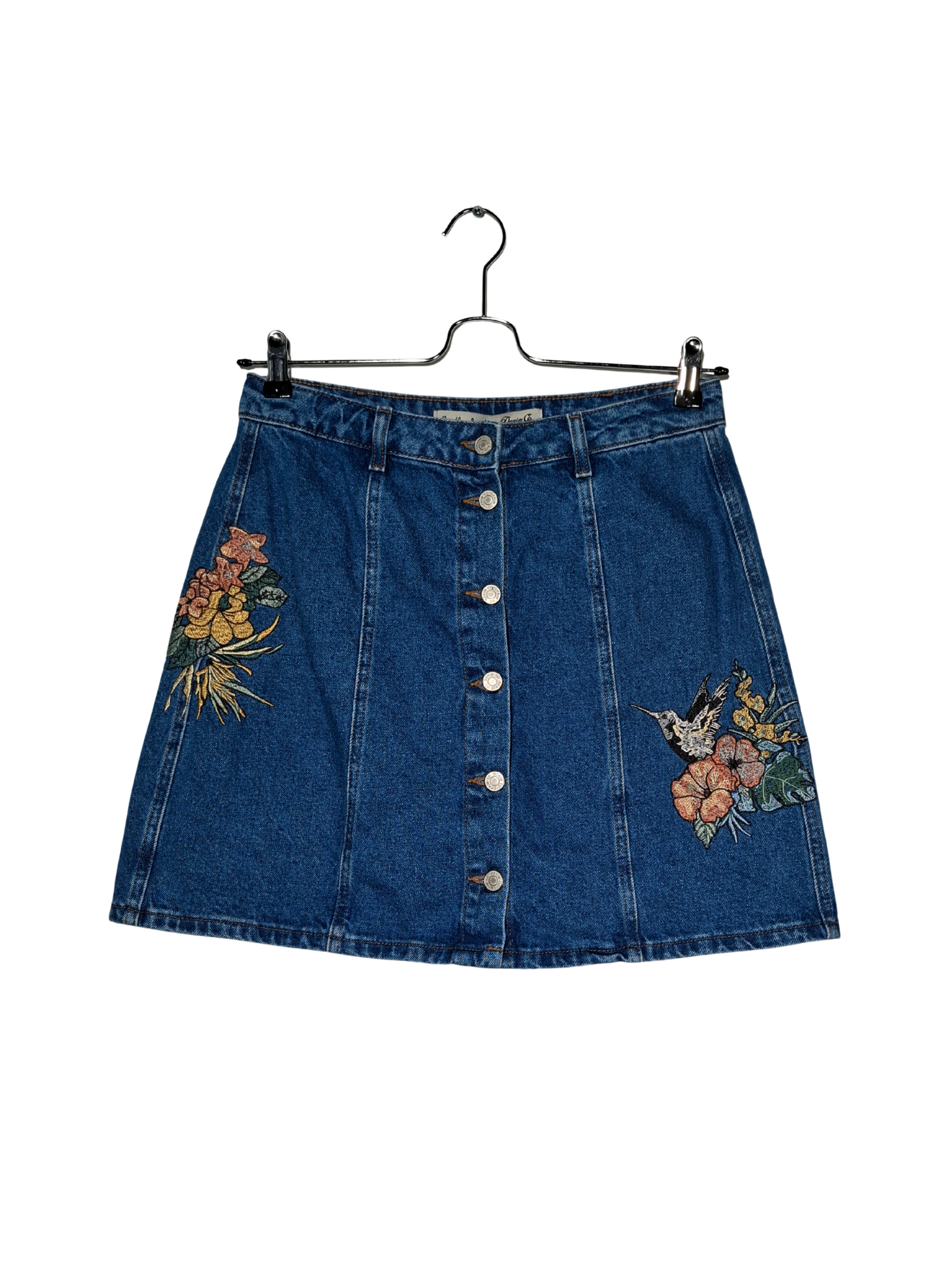 Mėlynas džinsinis DENIM&CO sijonas, M