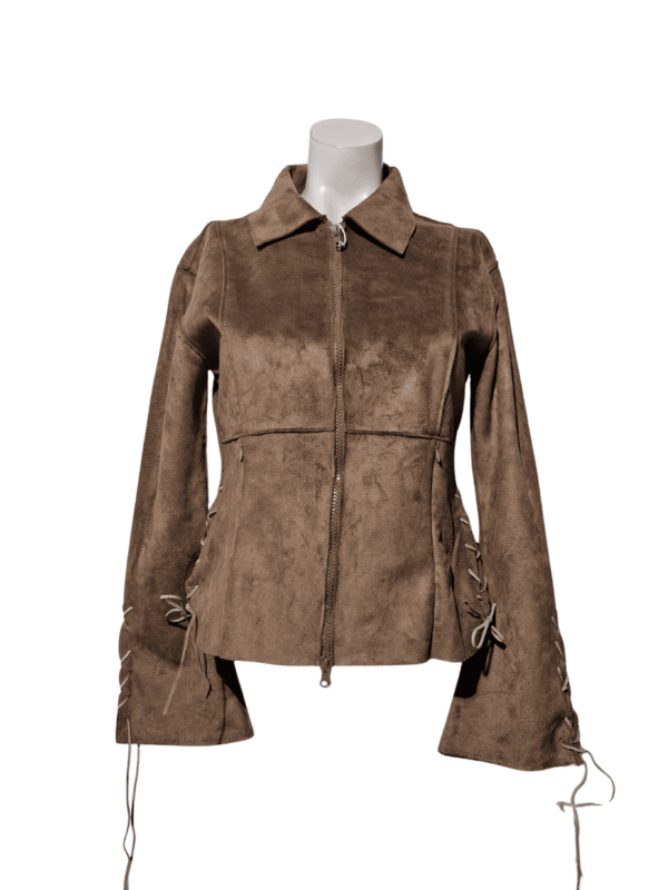 Chaki spalvos LAURA striukė, NAUJA, S