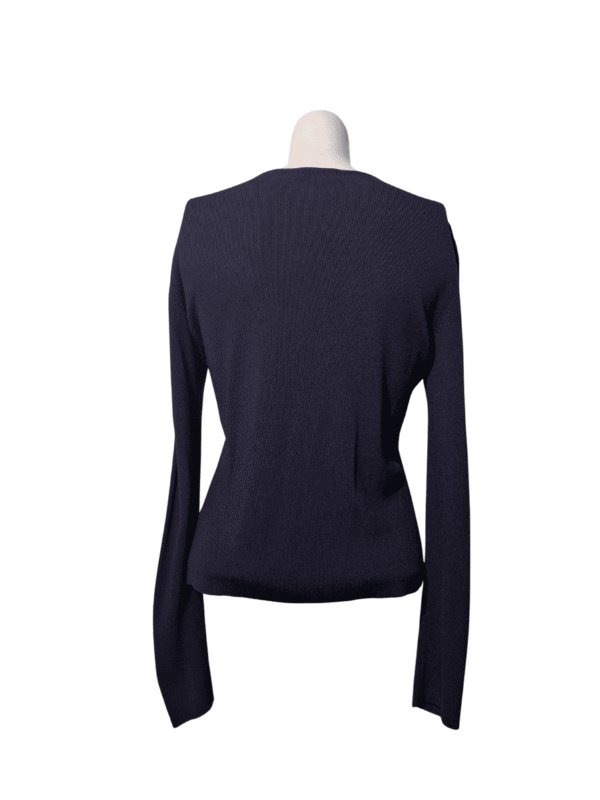 Tamsiai mėlynas ESSENTIALS megztinis, M