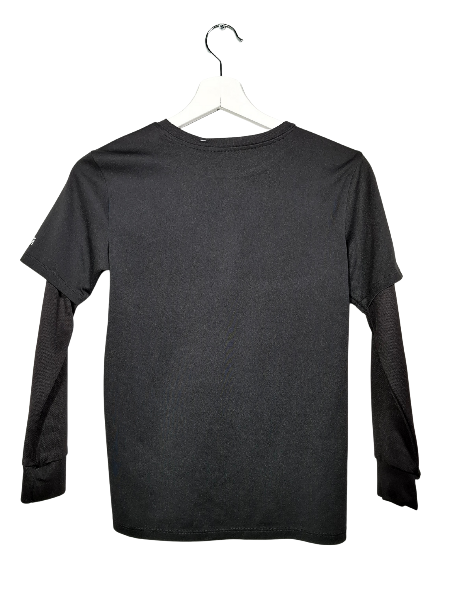 Juodi vaikiški sportiniai GAP marškinėliai, 8-9 m.