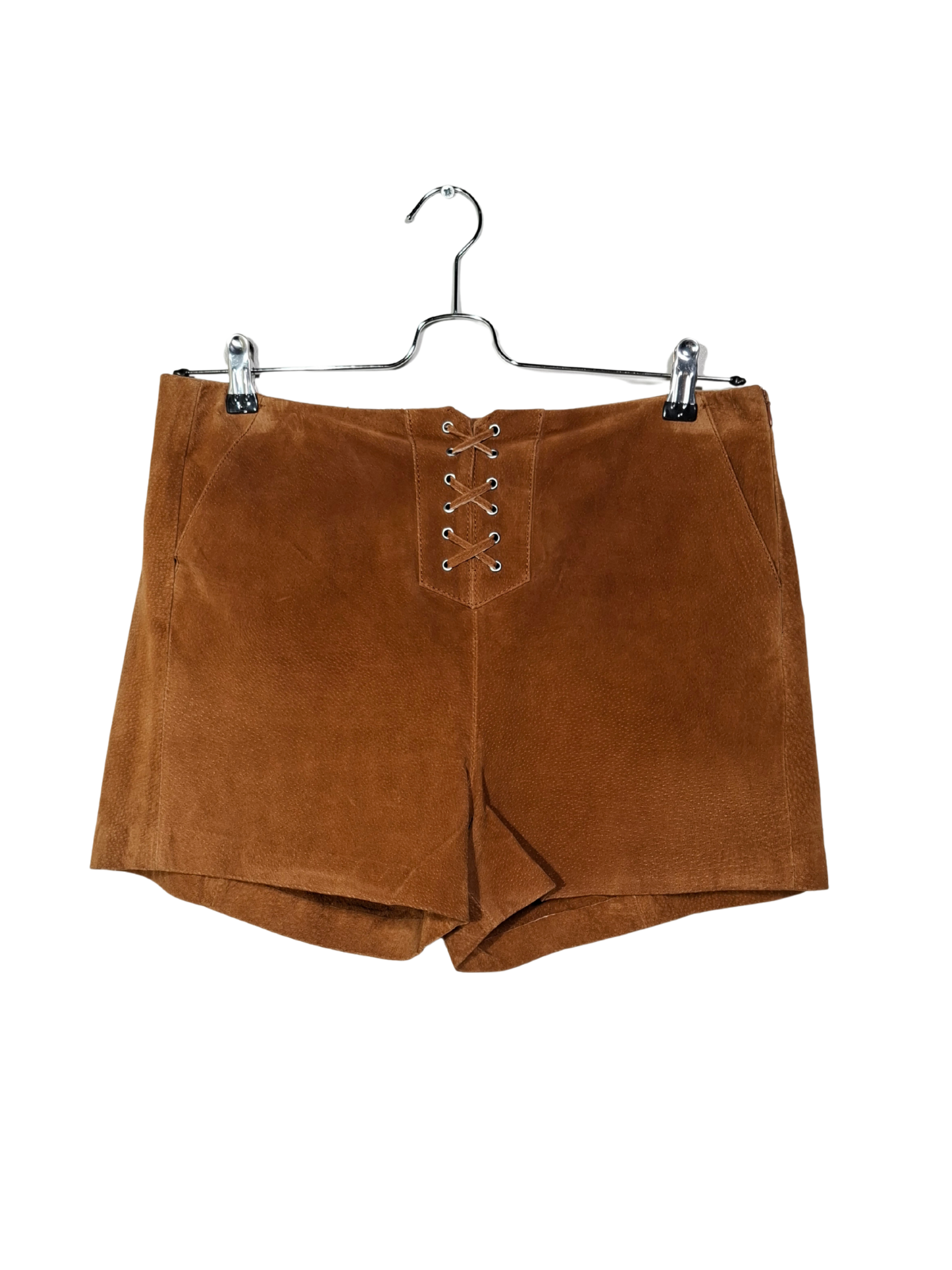 Rudi verstos odos MANGO šortai, L