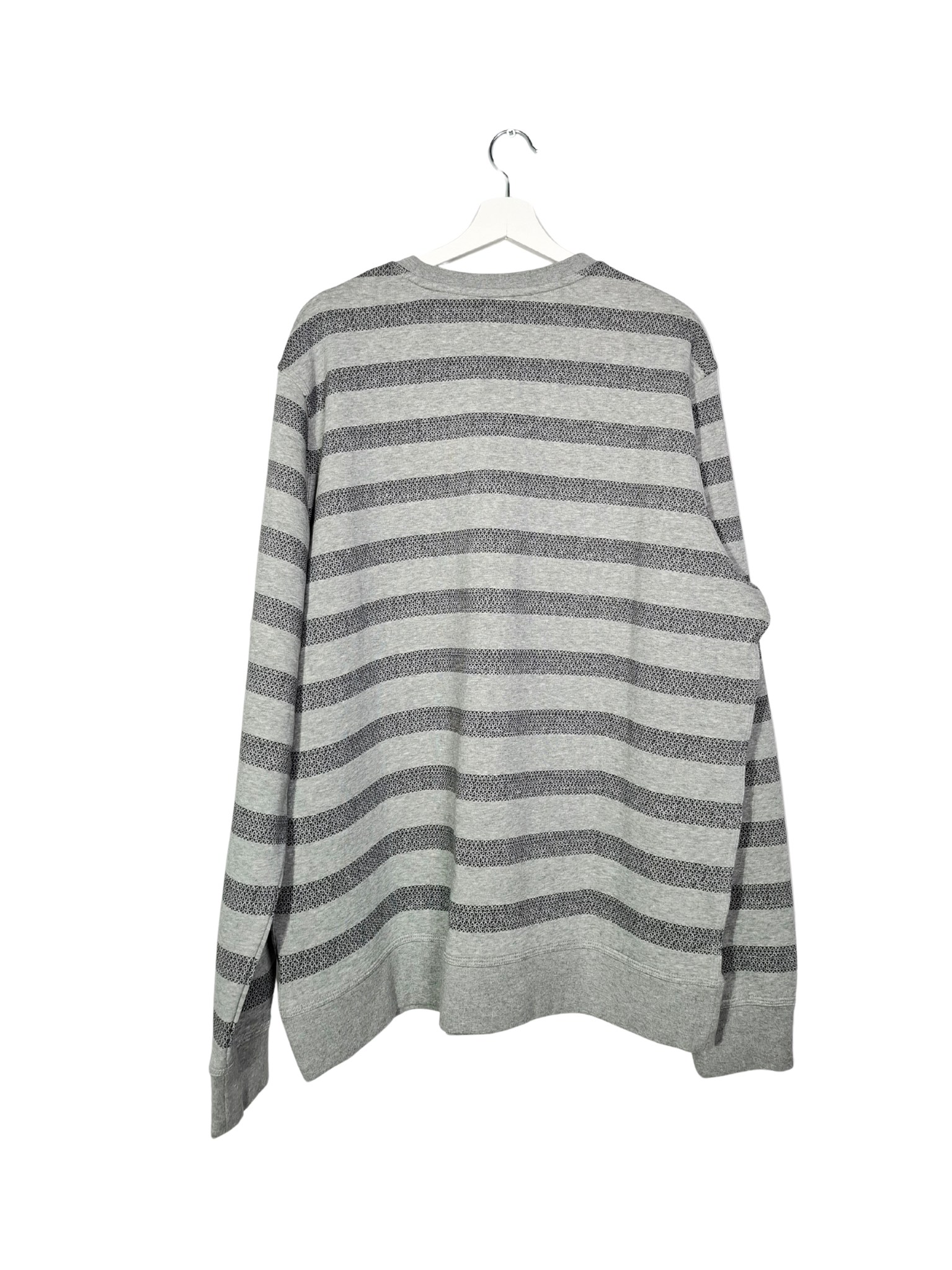 Pilkas dryžuotas NIKE džemperis, NAUJAS, 2XL