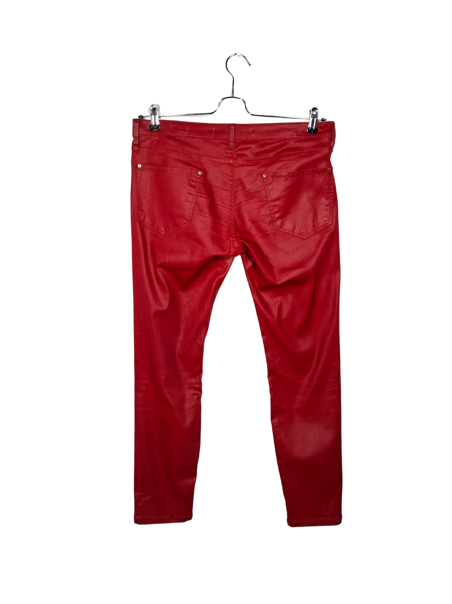 Raudonos ZARA kelnės, XL