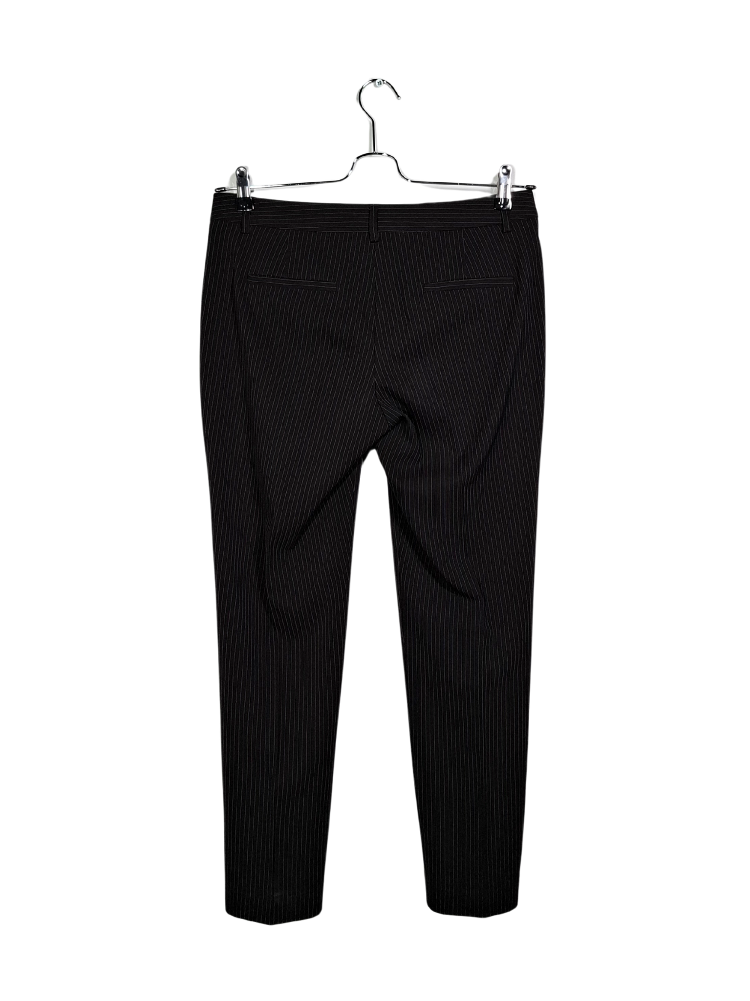 Juodos dryžuotos SISLEY kelnės, S