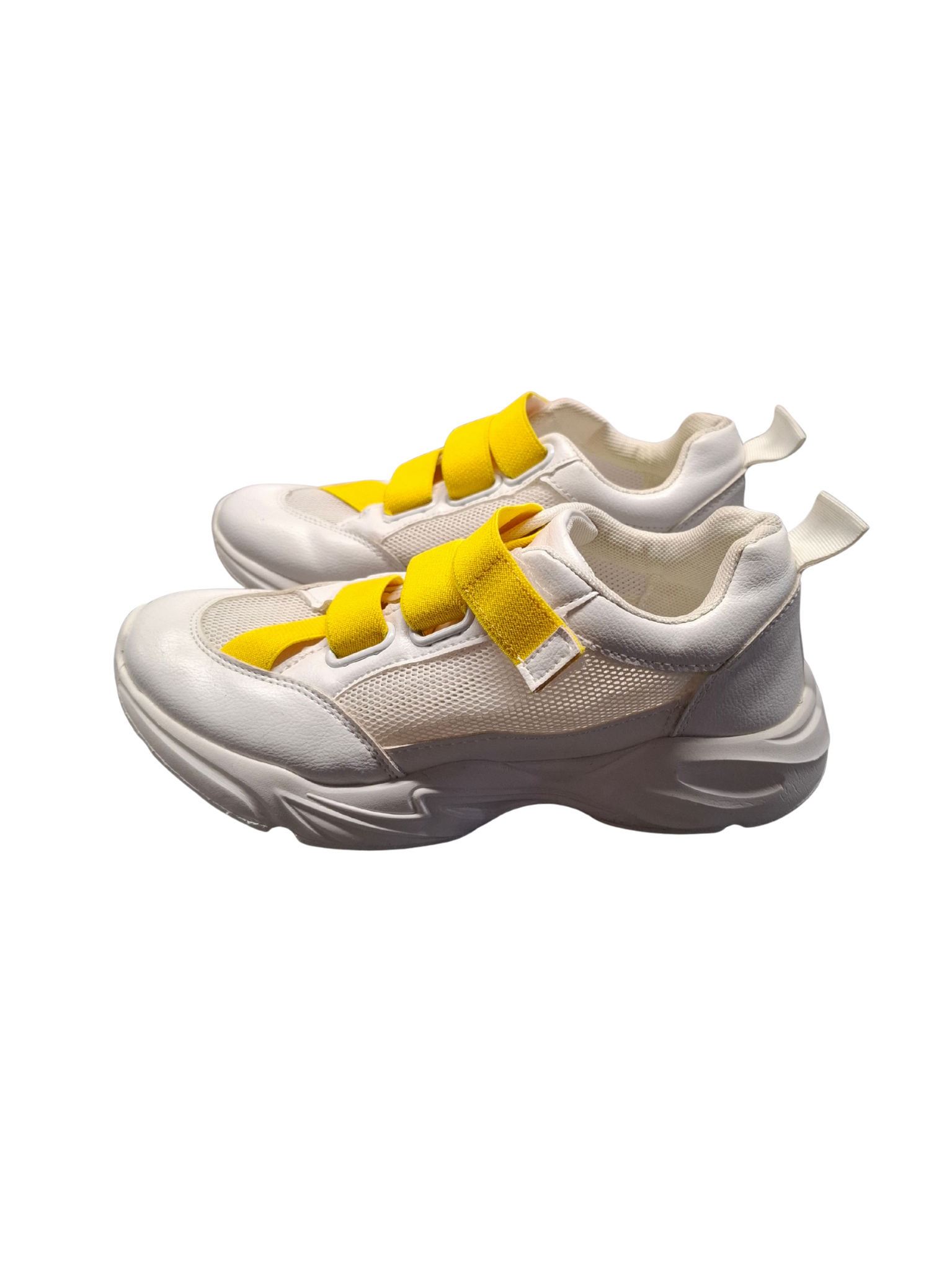 Balti NICE WEAR sportbačiai, 37 dydis