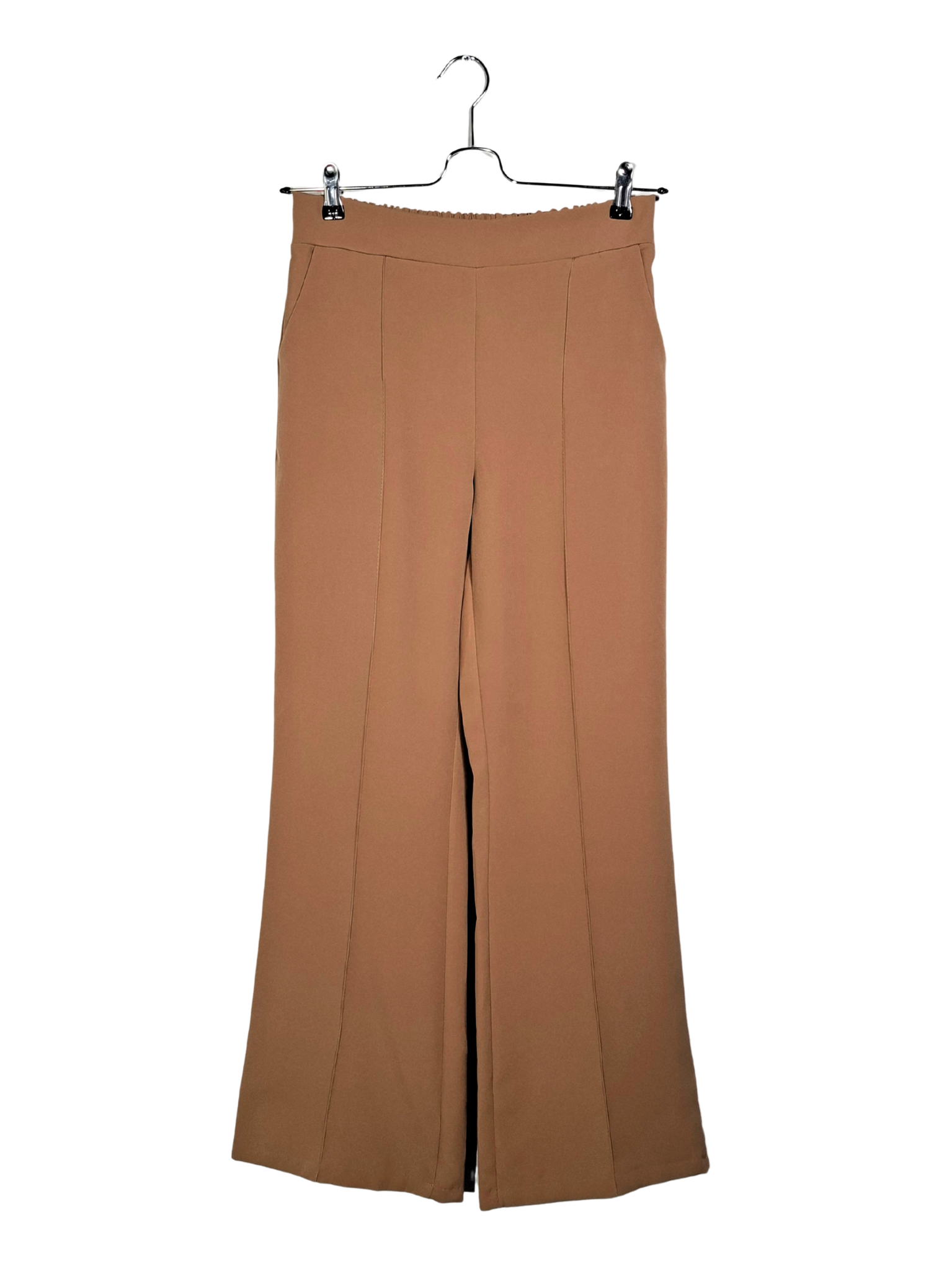 Smėlio spalvos ITALY MODA kelnės, NAUJOS, L