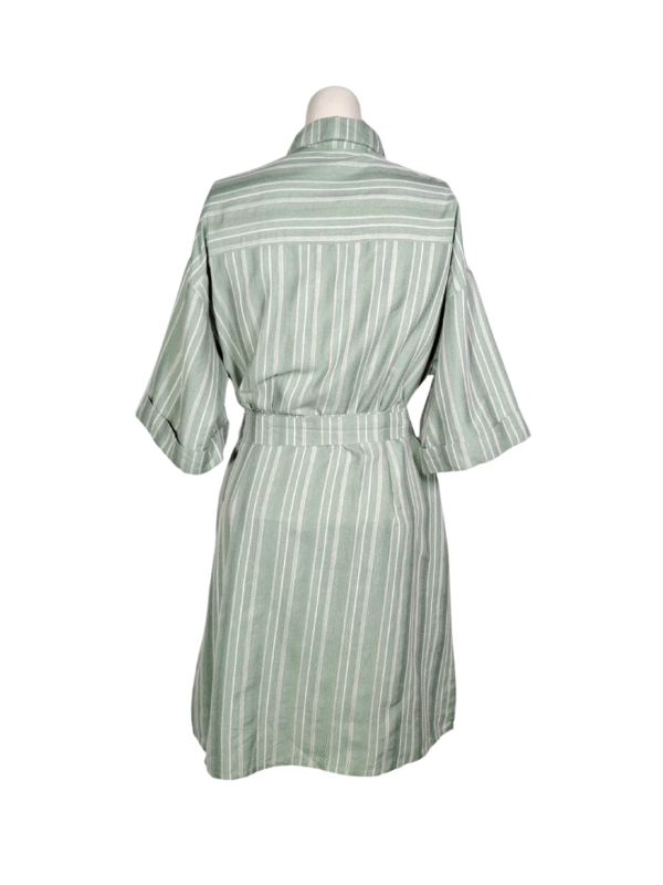 Žalia dryžuota EBBY AND I suknelė, NAUJA, XL