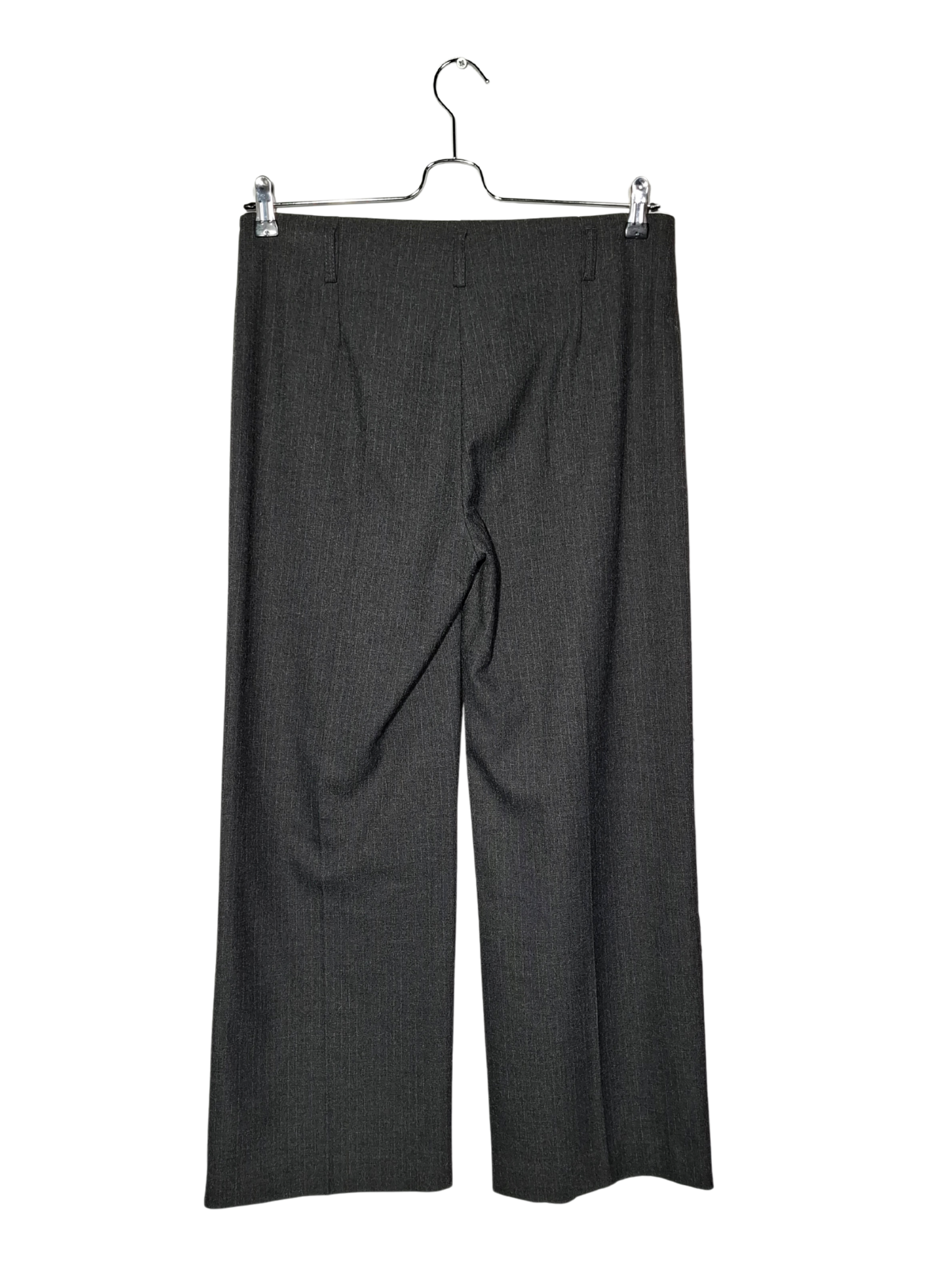 Pilkos dryžuotos FUSION kelnės, L