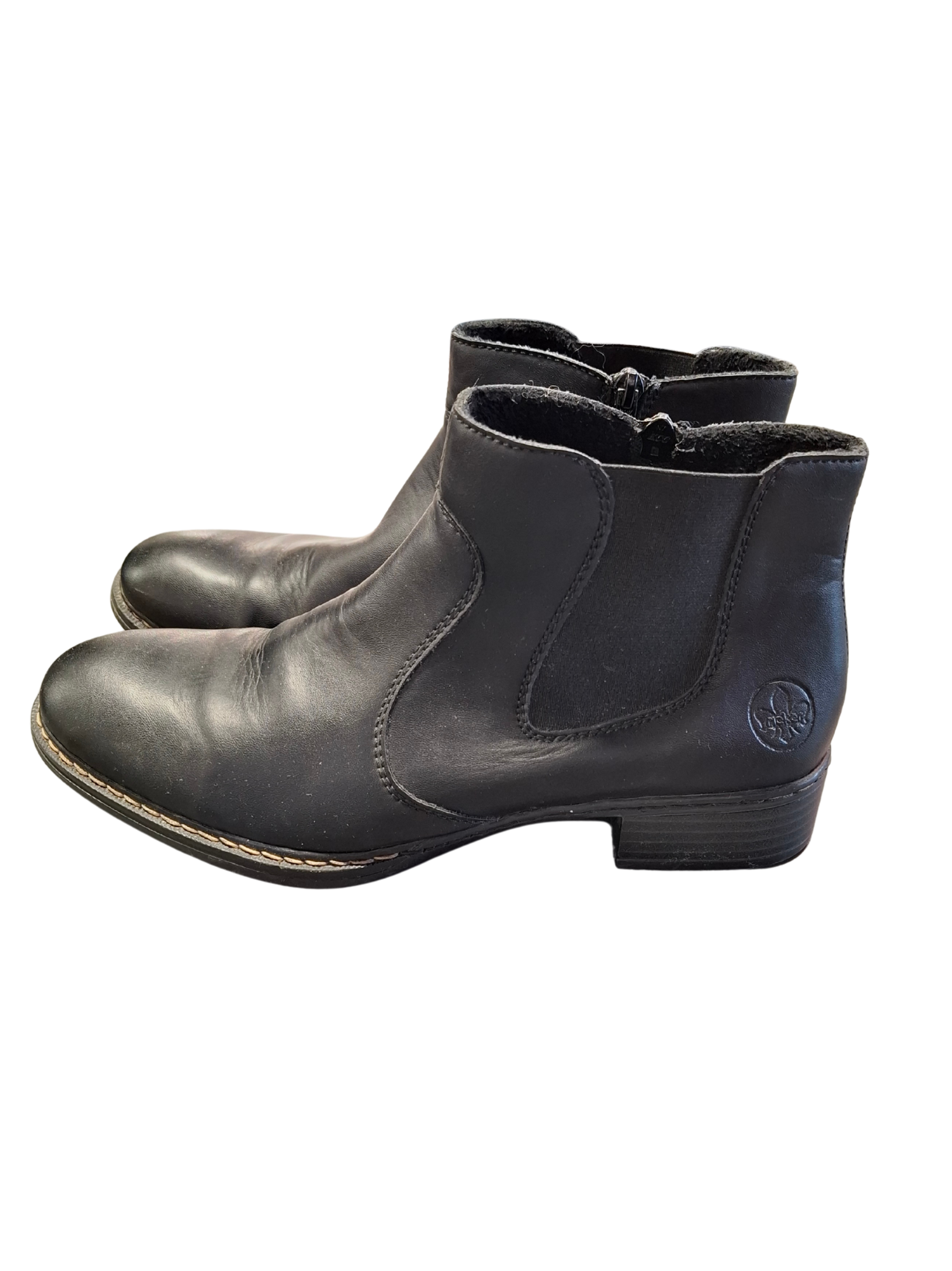 Juodi RIEKER batai, 41 dydis