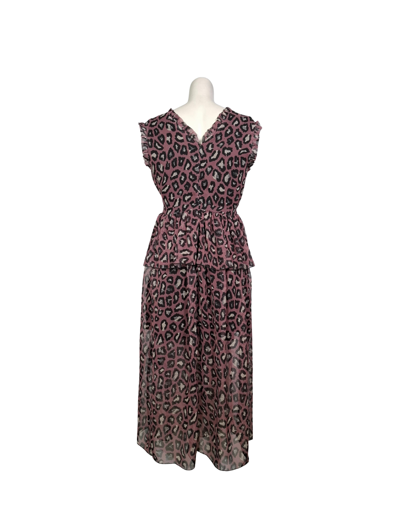 Įvairiaspalvė raštuota ELVIRA GOTHICANA suknelė, S