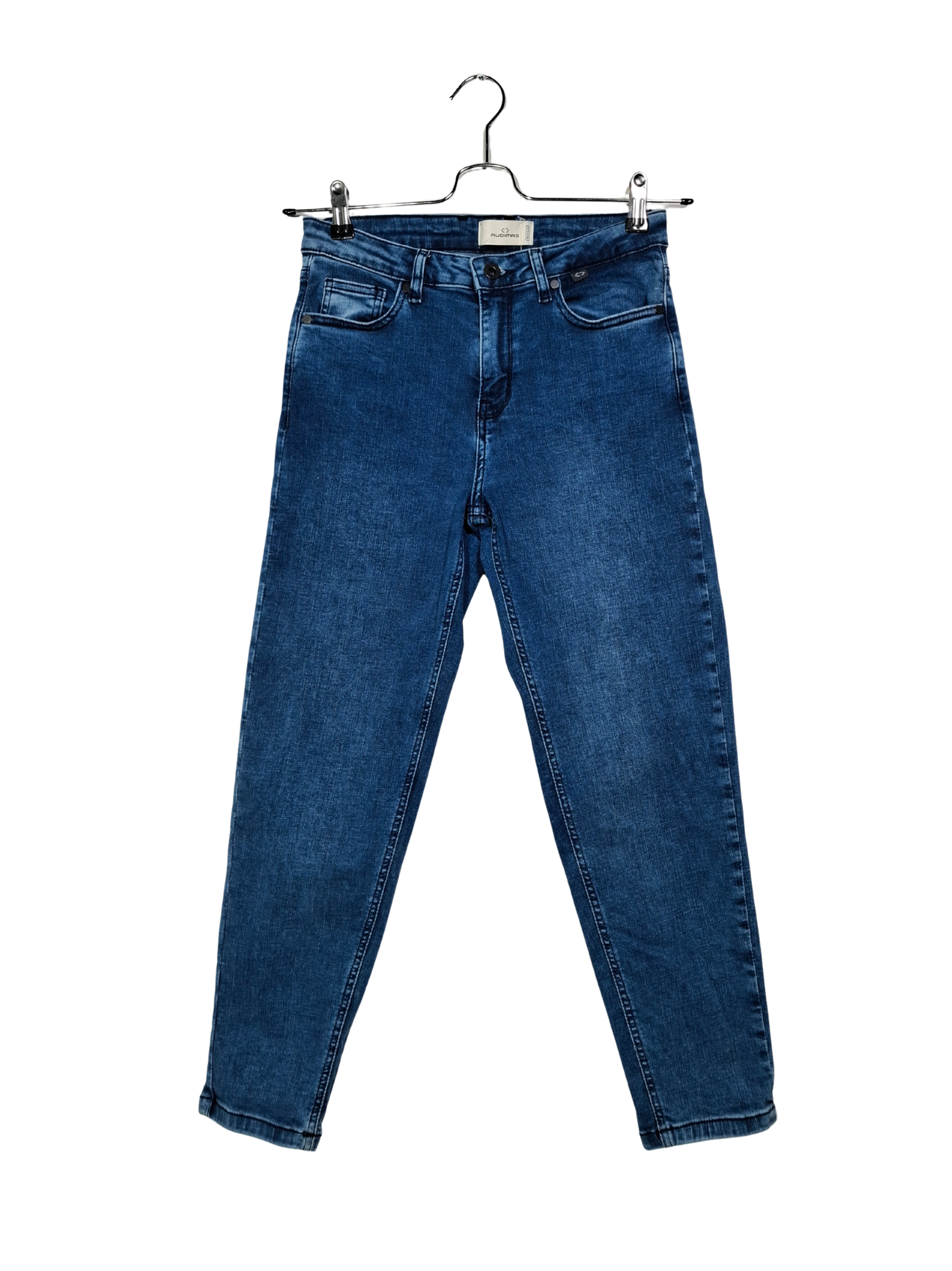 Mėlyni AUDIMAS/ Retold by TEXTALE džinsai, S