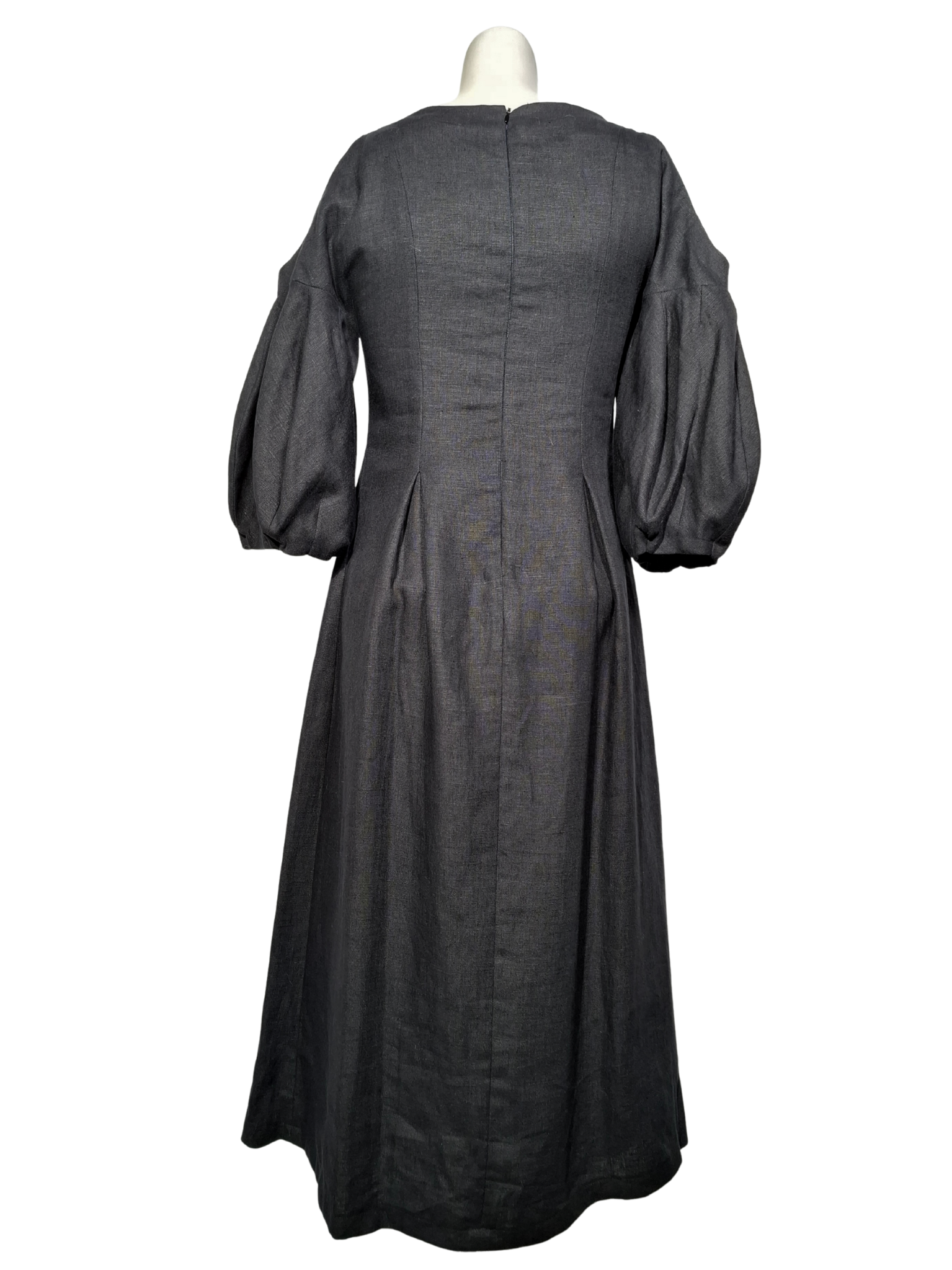 Juoda lininė SHOPYTE suknelė, NAUJA, S